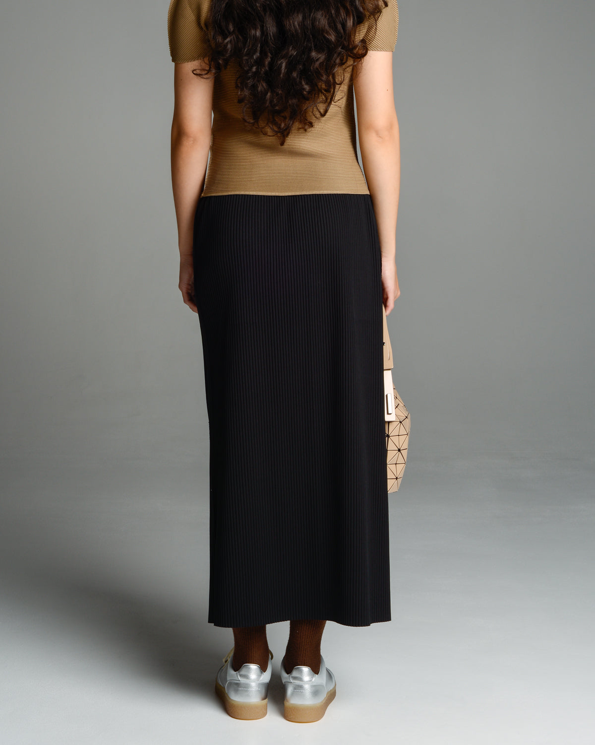 Black Long Pencil Skirt