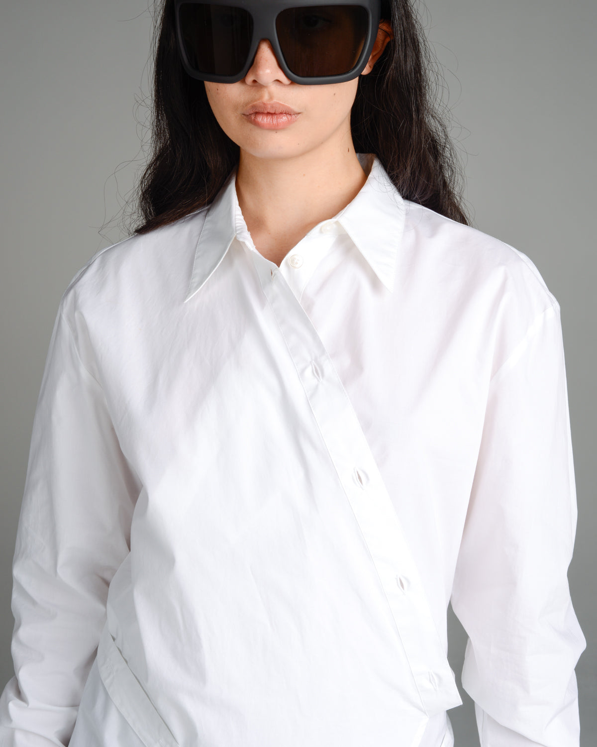 White Convertible Shirt