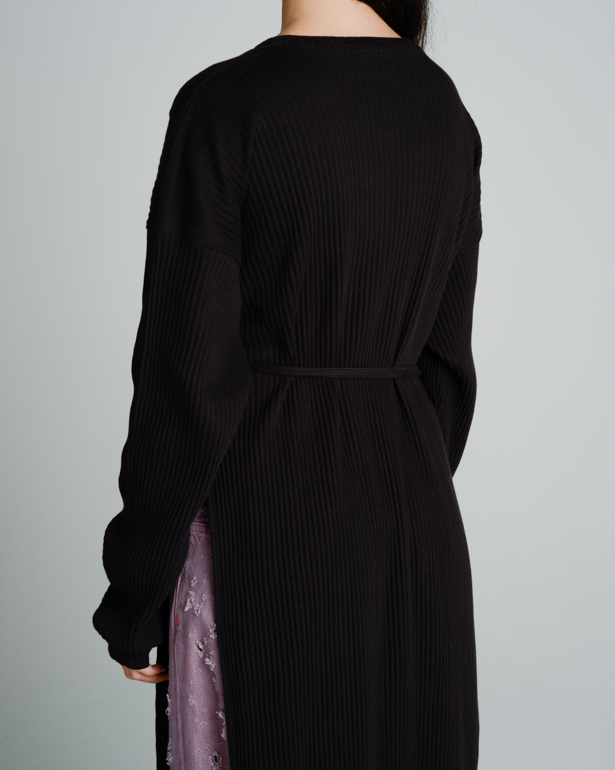 Shaw Black Long Sleeve Kaftan