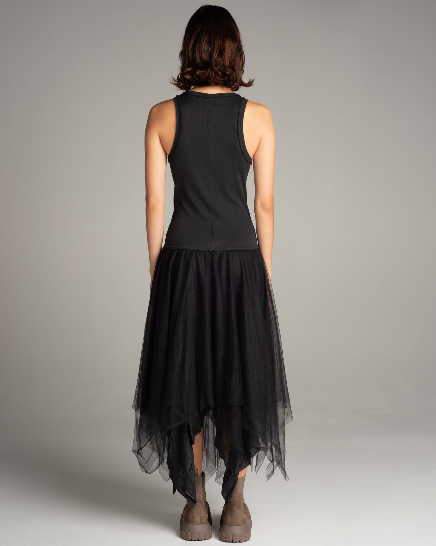 Sleeveless Tulle Dancer Dress