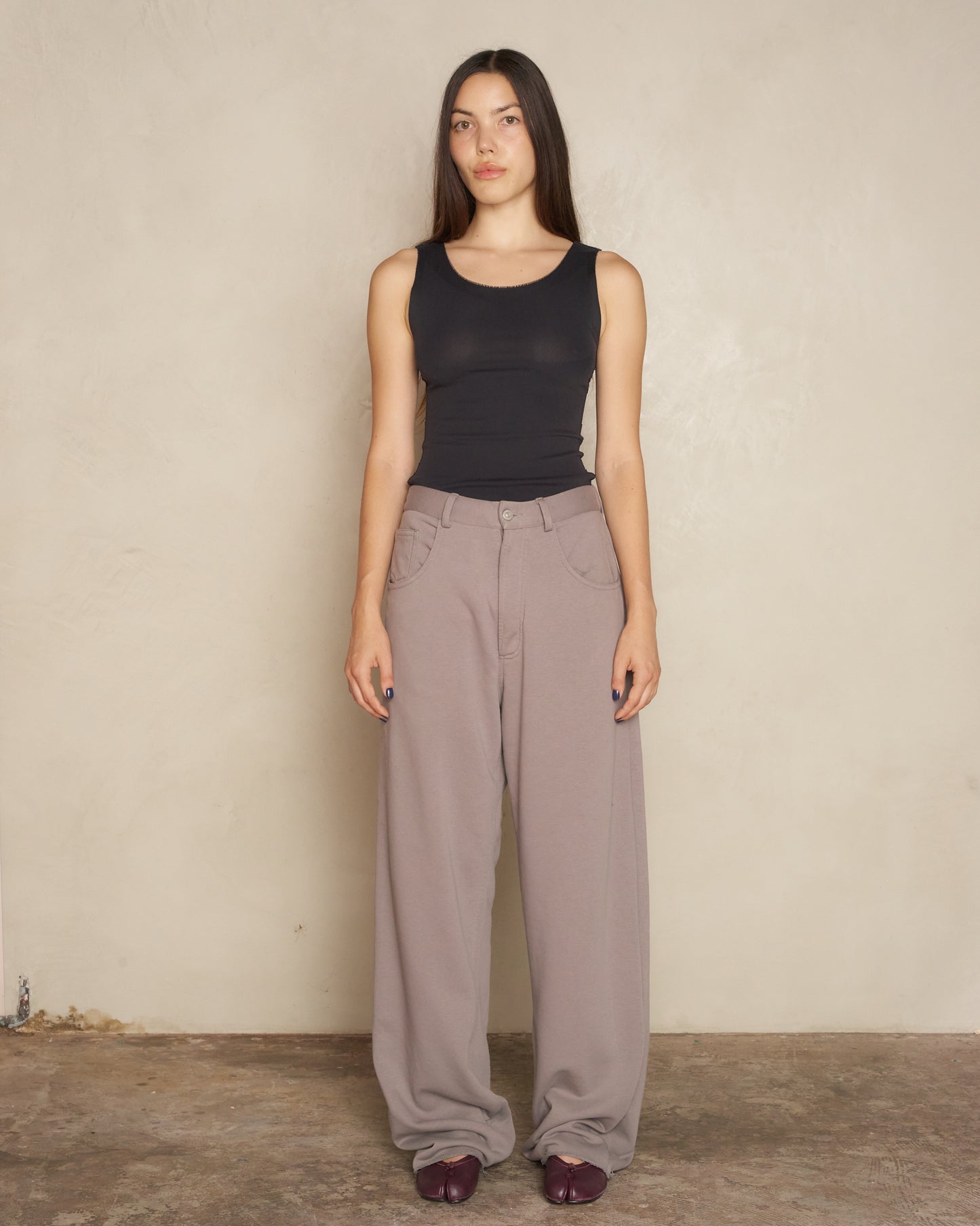 Grey Easy Trousers