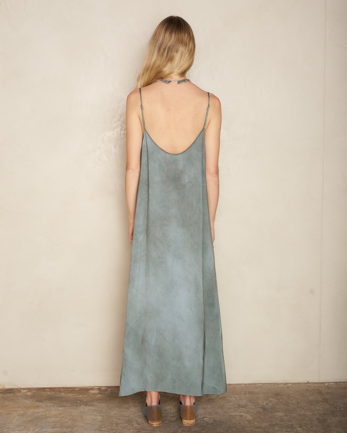 Steel Blue Anaya Dress