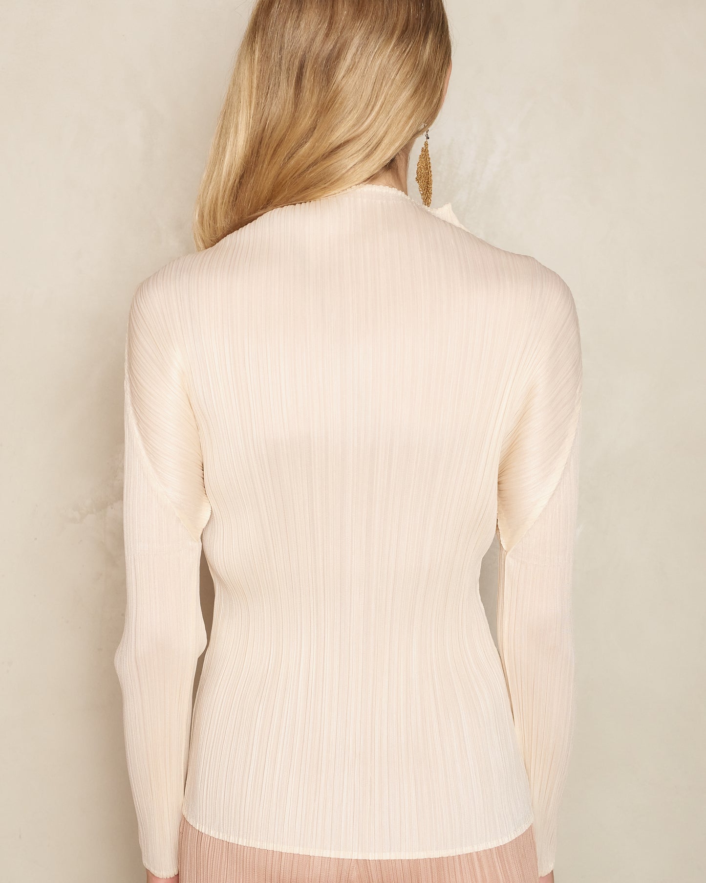 Light Beige Longsleeve Top