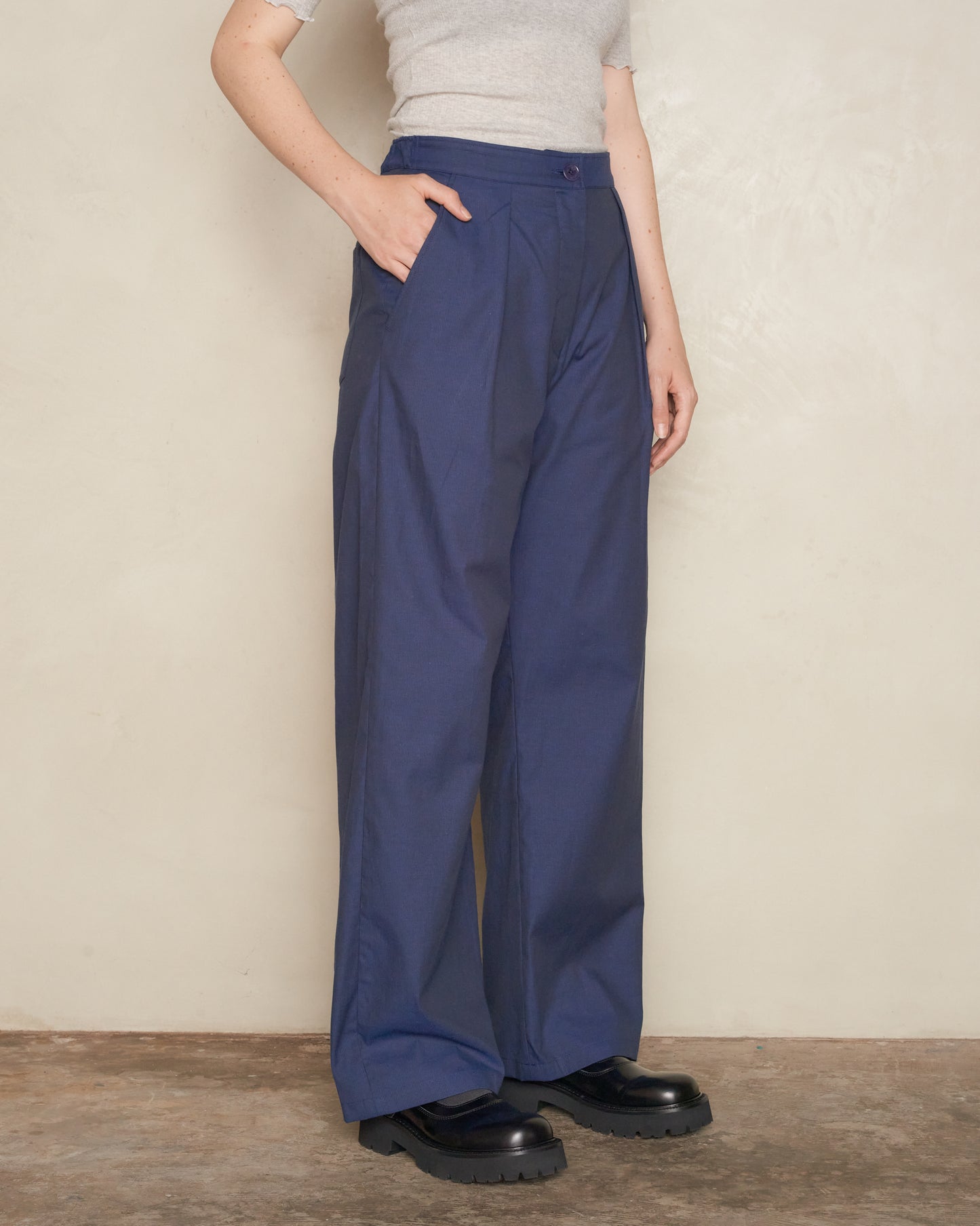 Navy Everyday Trouser