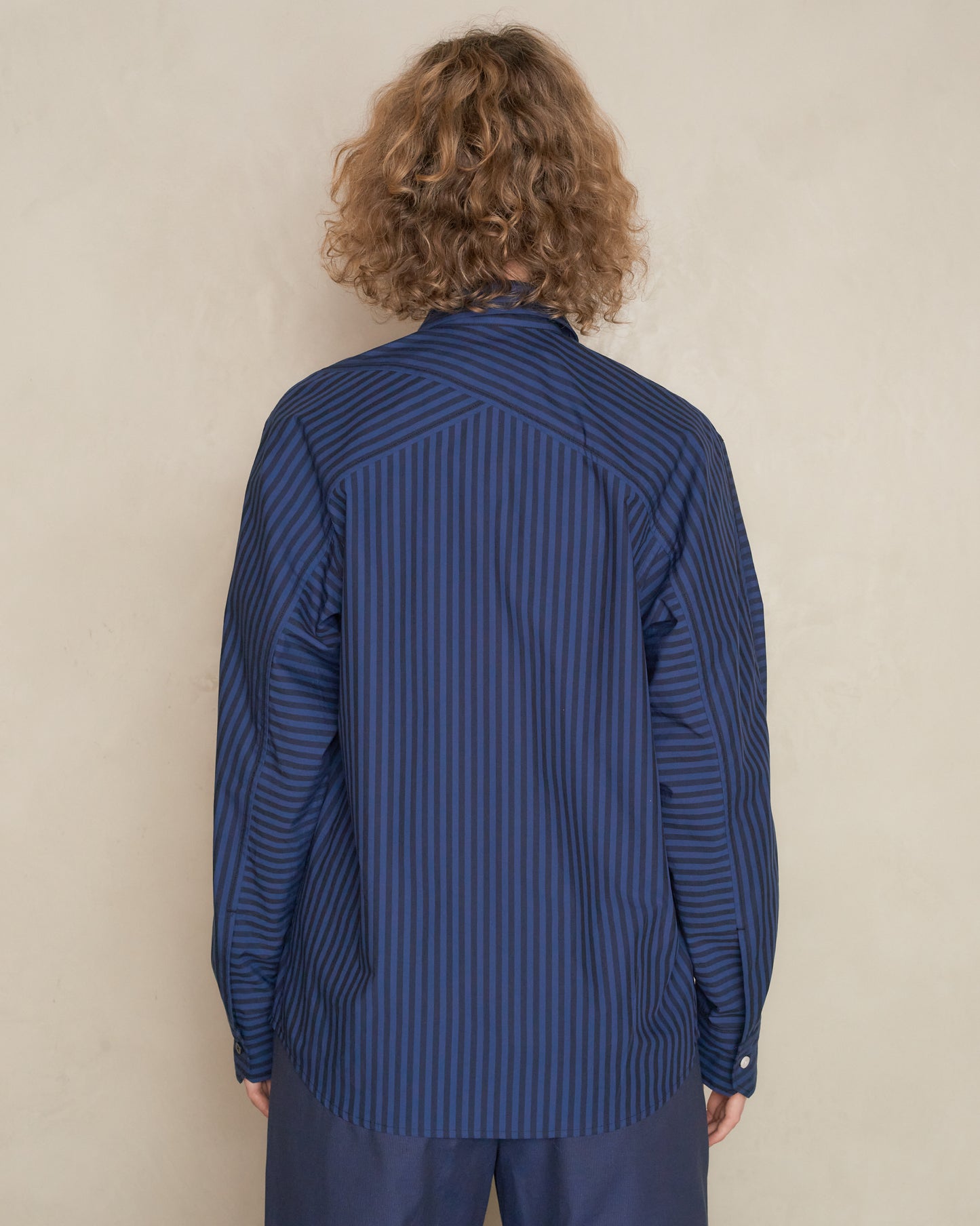 Blue Linear Shirt