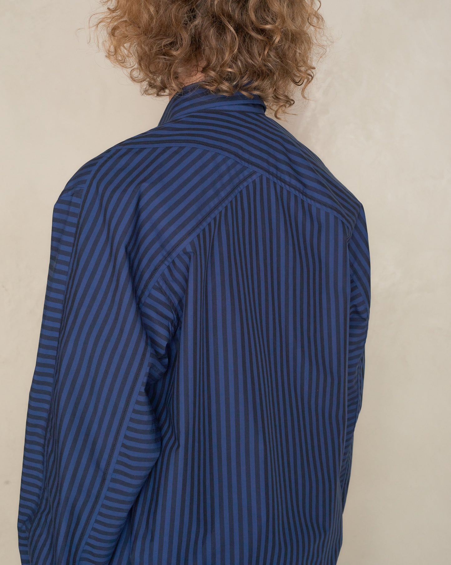 Blue Linear Shirt