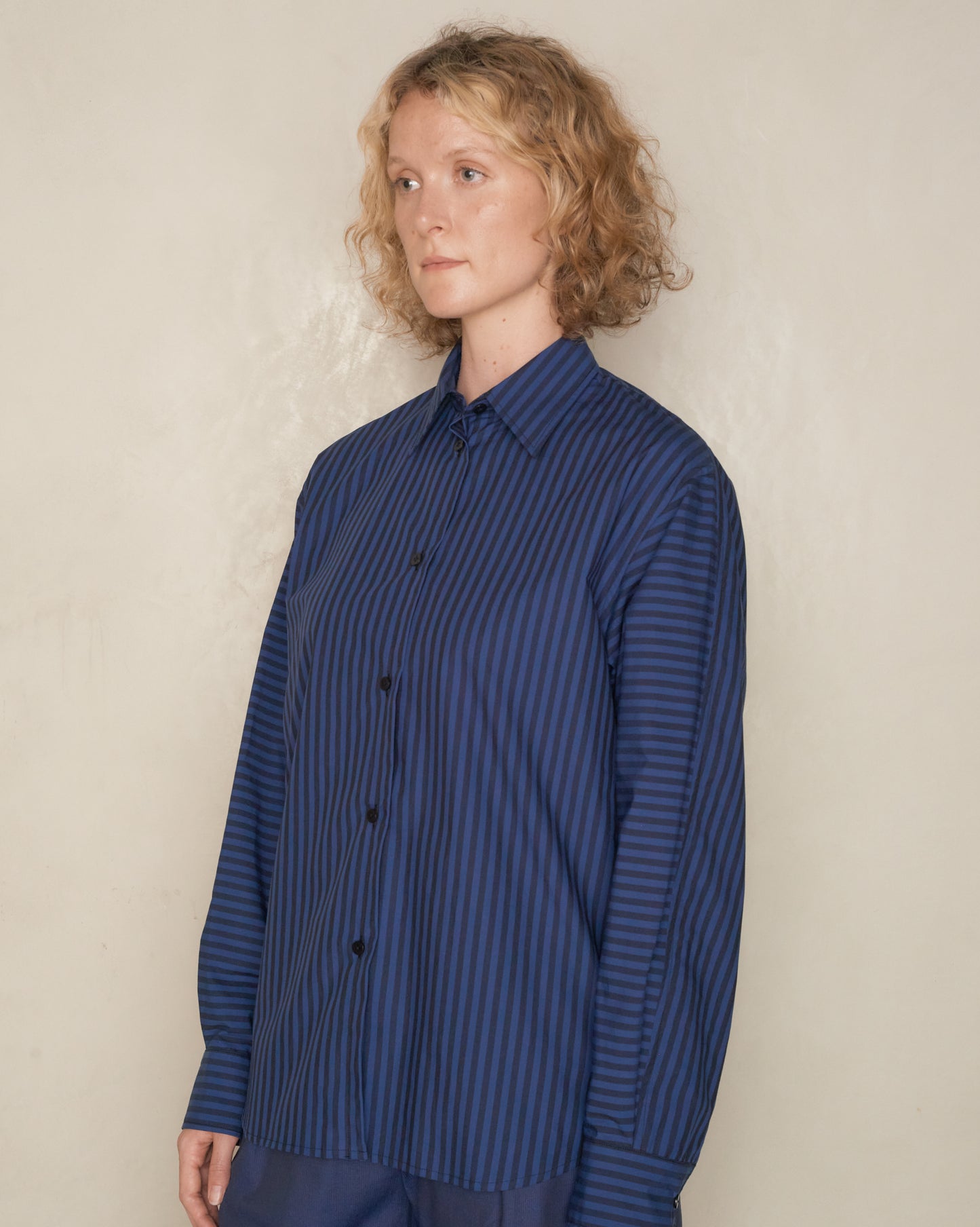 Blue Linear Shirt