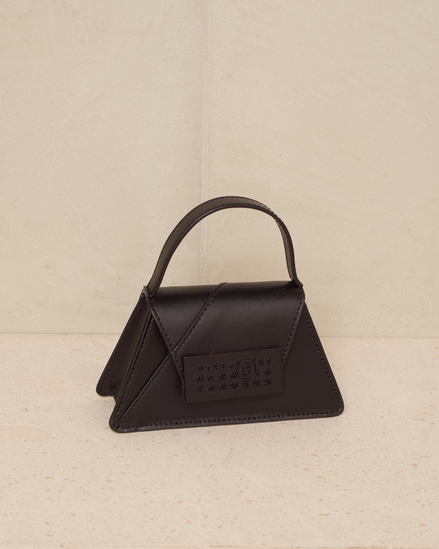 Black Numeric Mini Bag