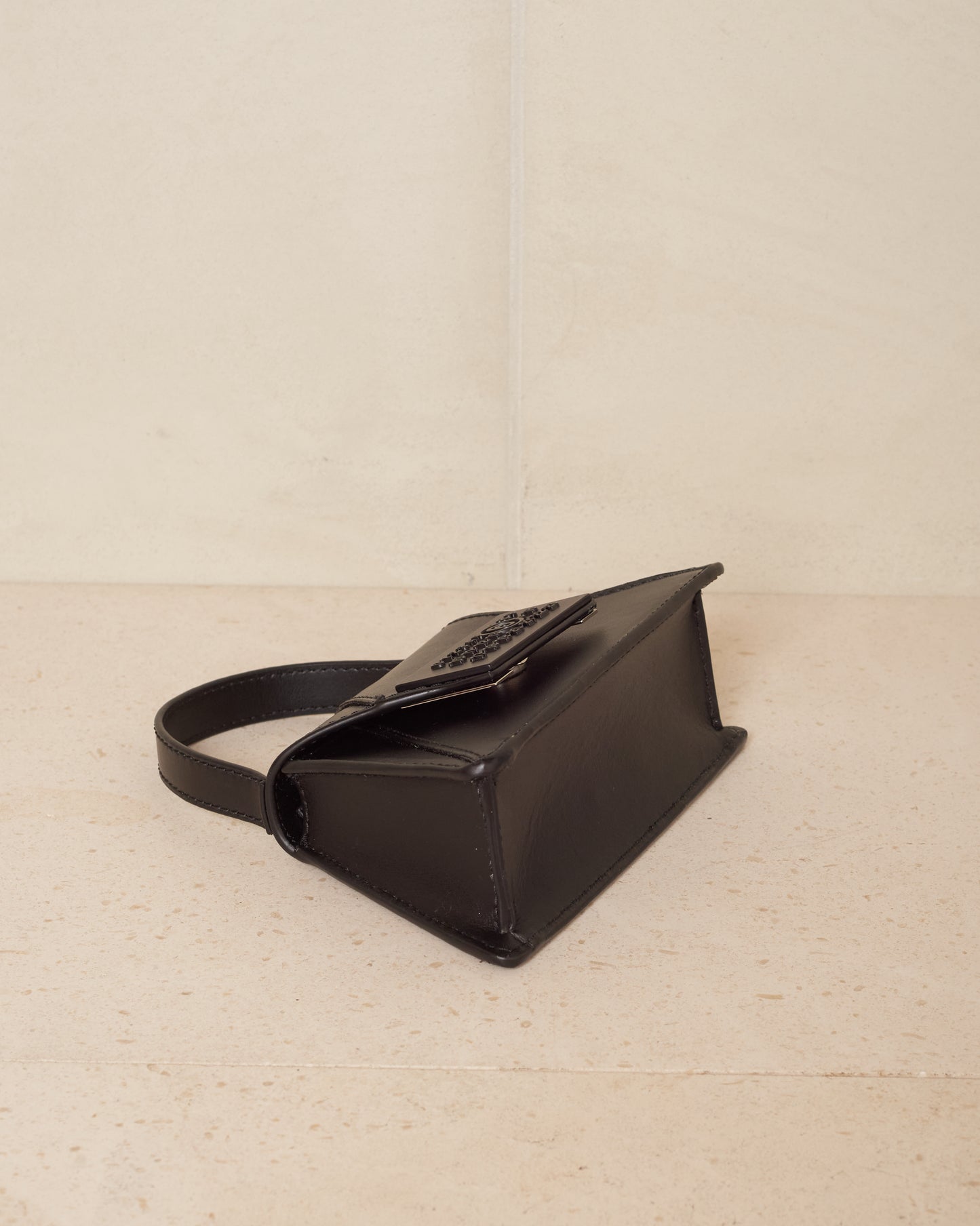 Black Numeric Mini Bag