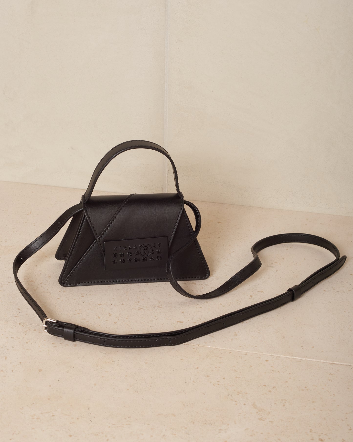 Black Numeric Mini Bag