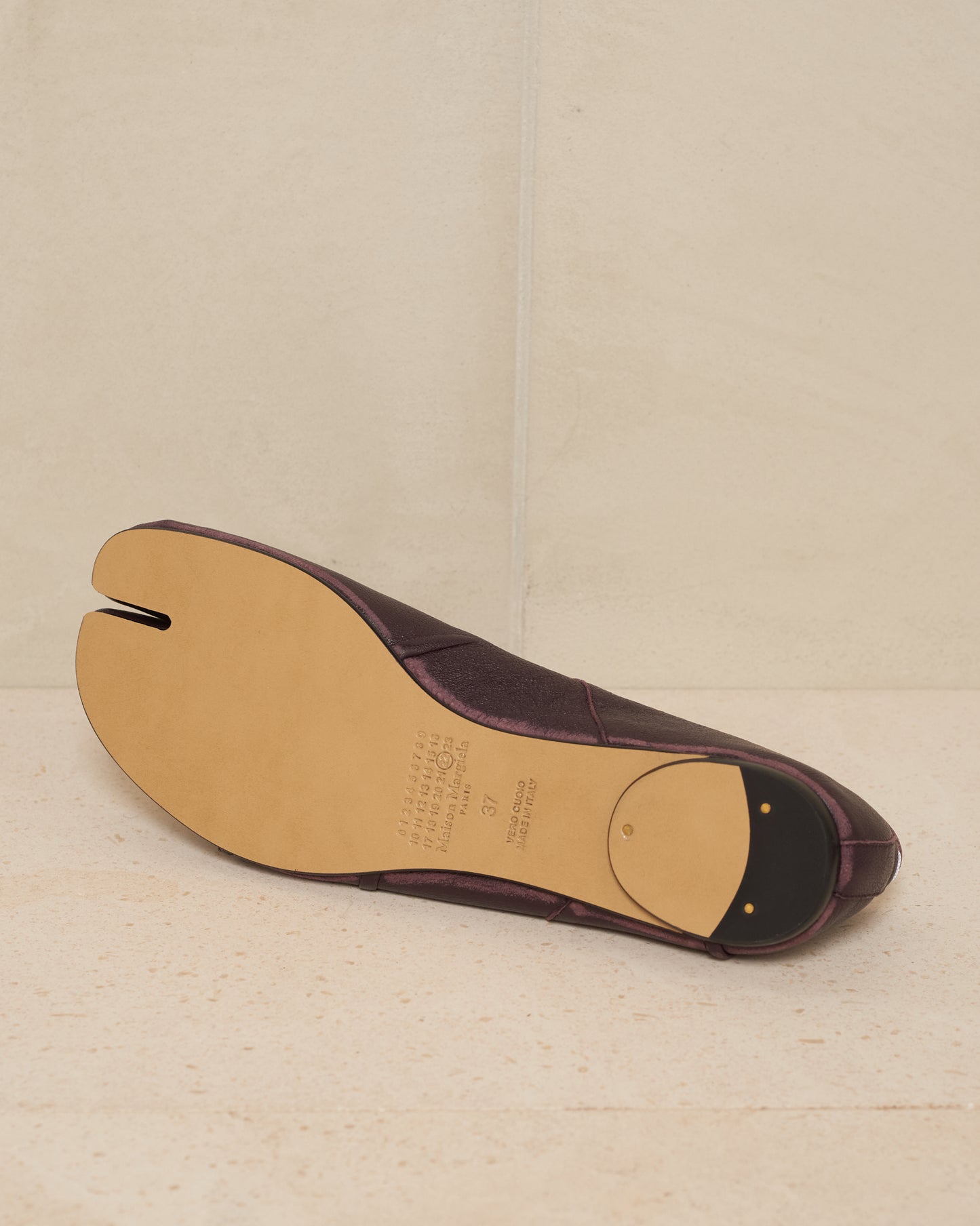 Merlot Tabi Ballerina Shoe