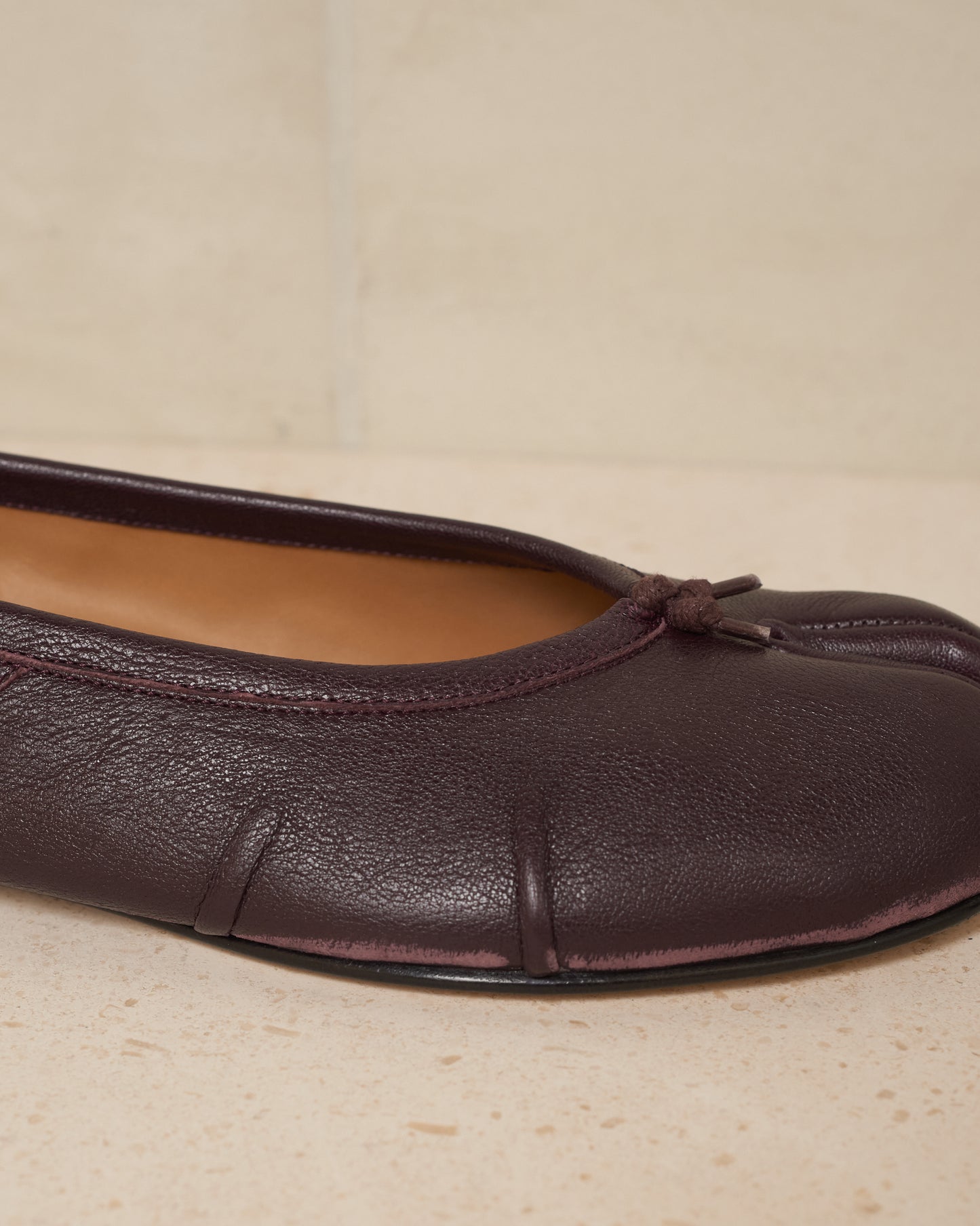 Merlot Tabi Ballerina Shoe