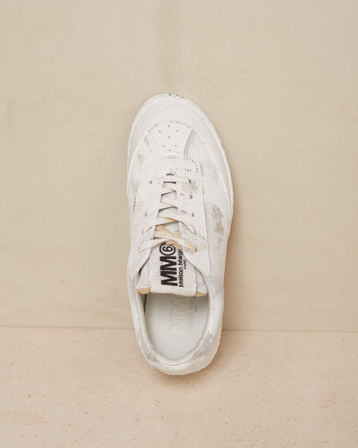 mm6 maison margiela painted sneakers