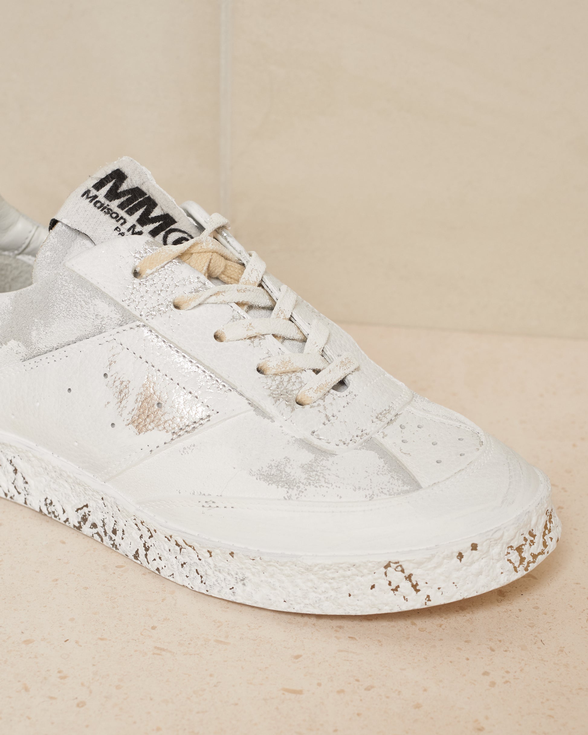 mm6 maison margiela painted sneakers