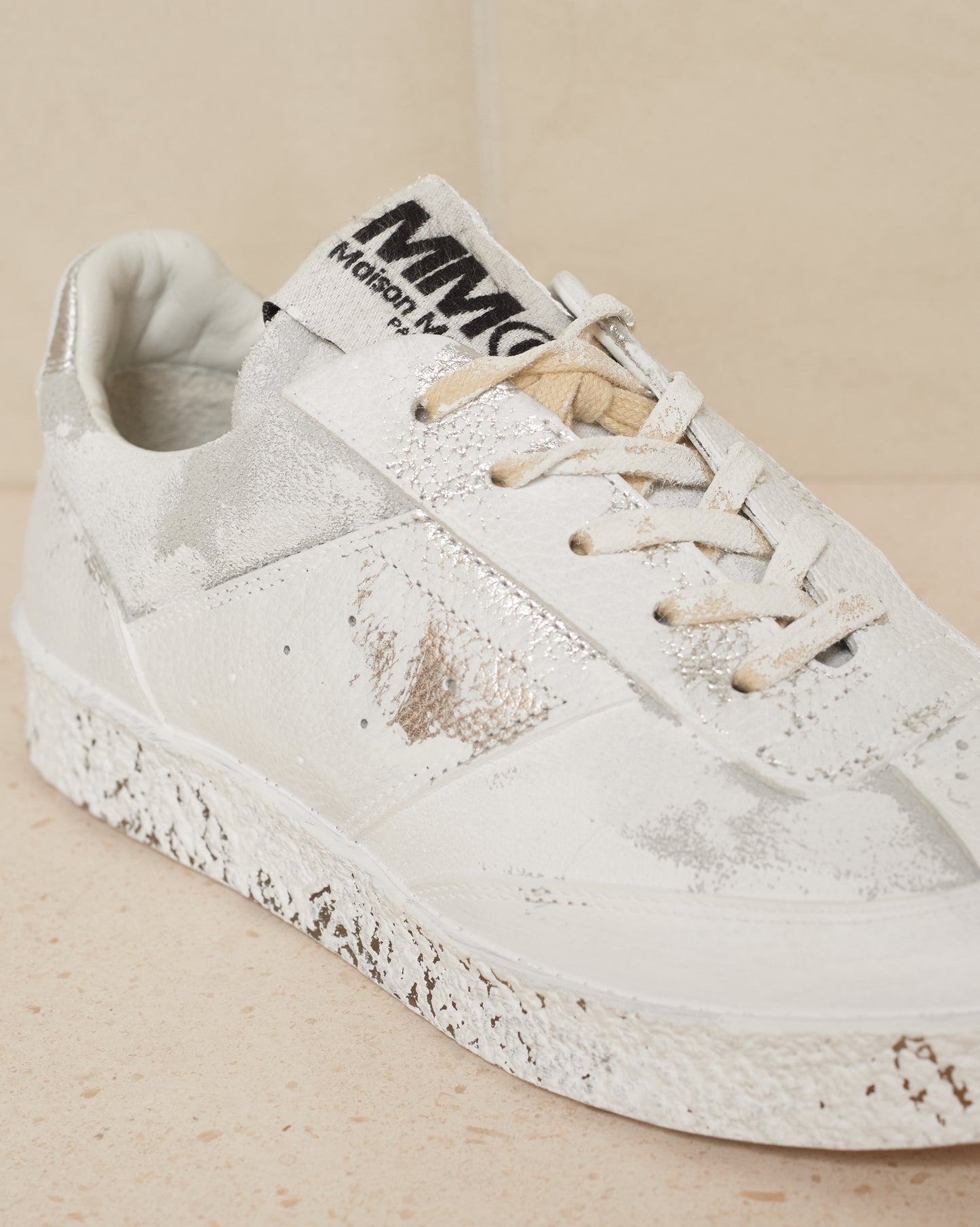 mm6 maison margiela painted sneakers