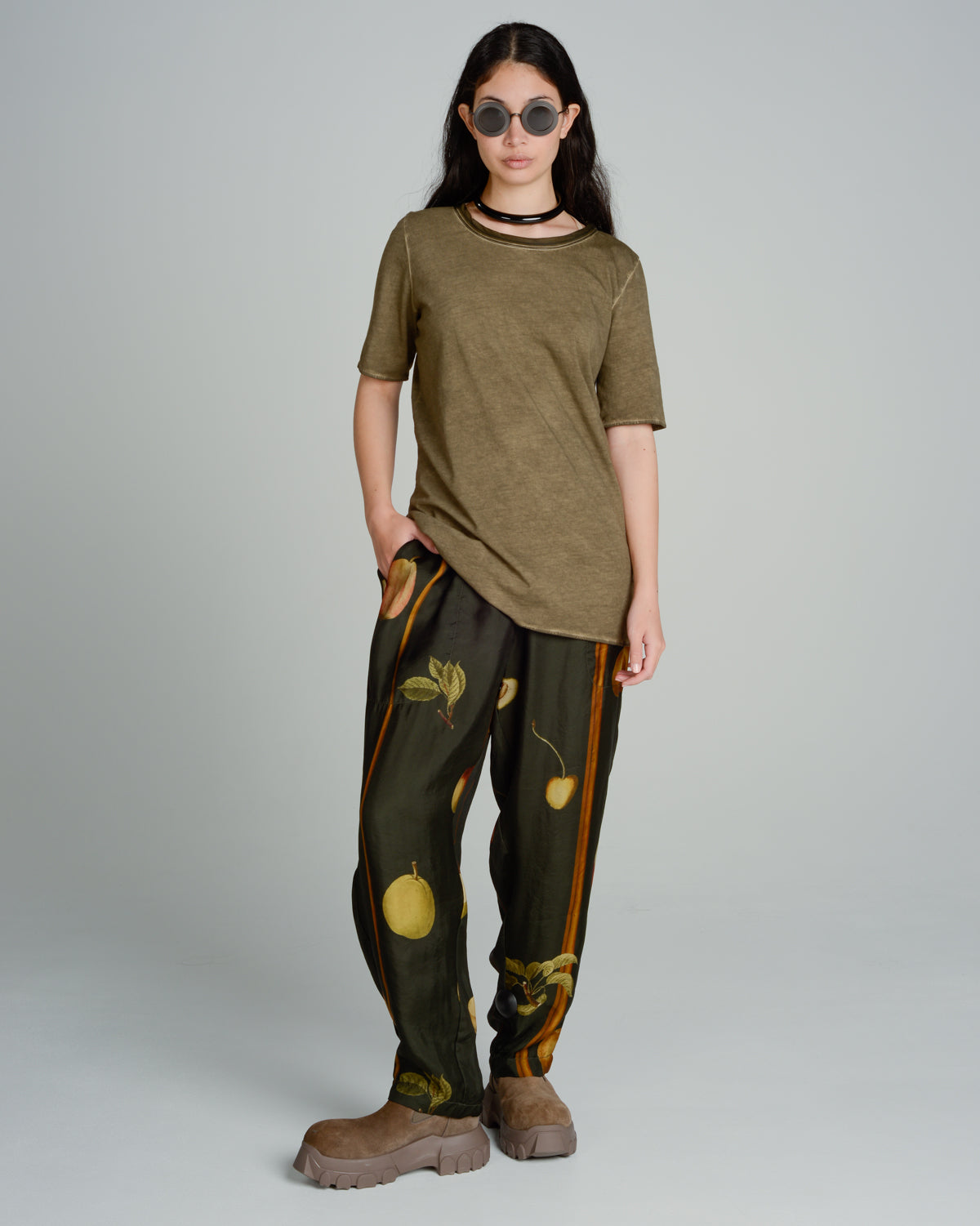 Dark Green Palmer Pants