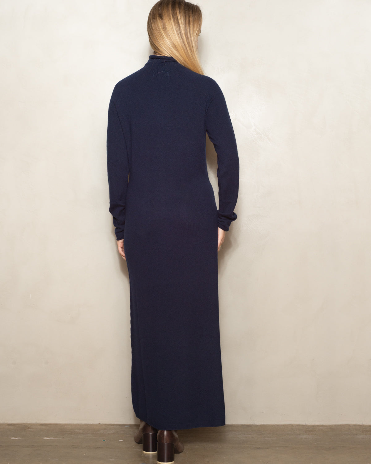 Dark Navy Kiliox Knitted Dress