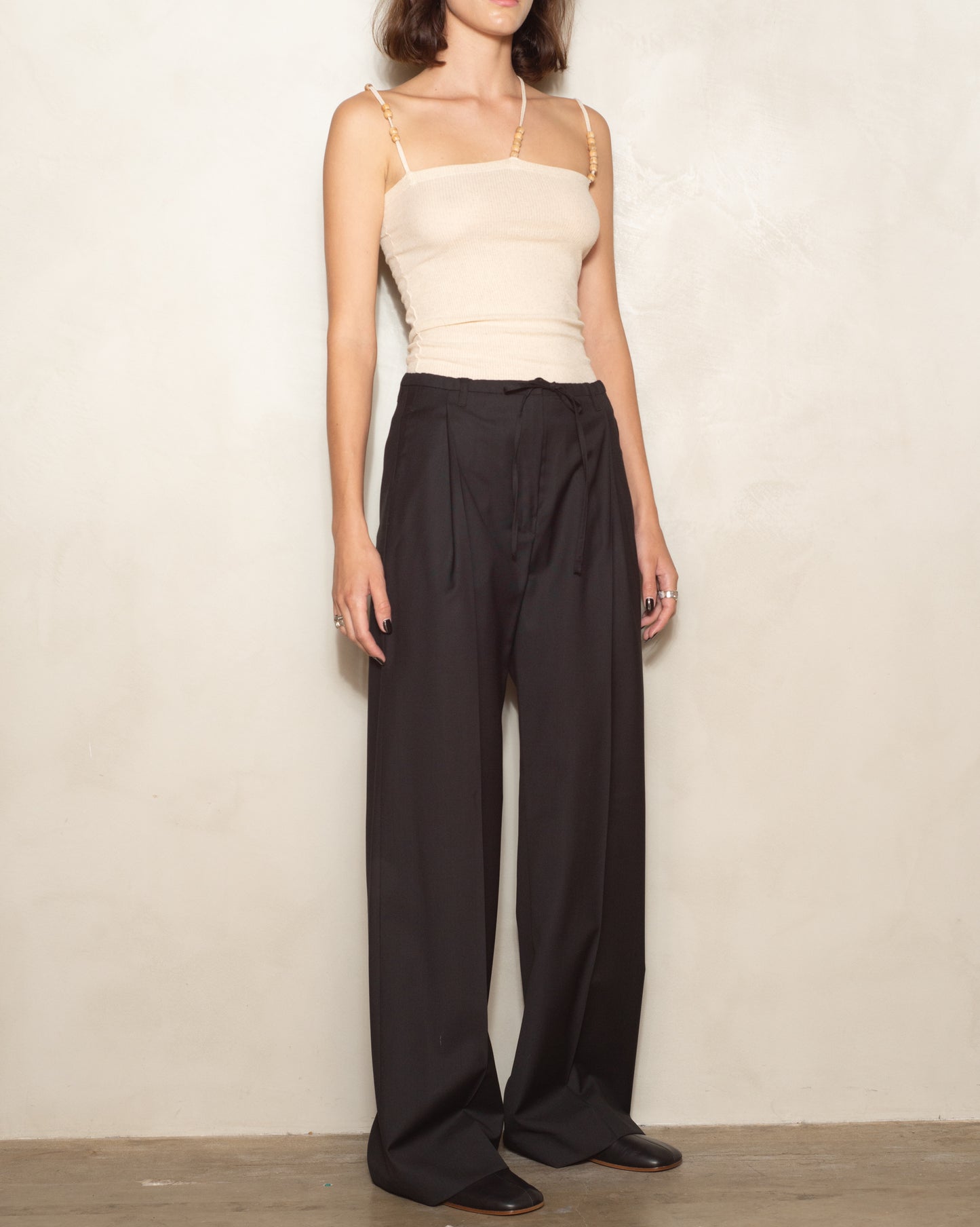 Black Pamir Loose Pants