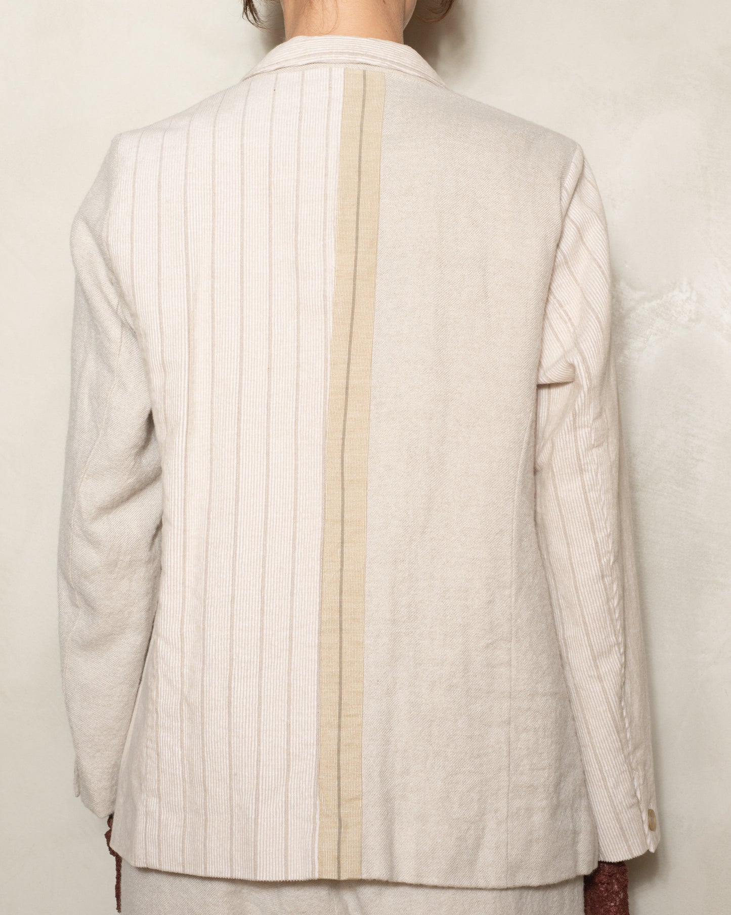 Ivory Patchwork Jacket