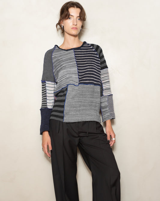 Navy Stripe Jumper