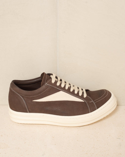 rick owens brown vintage sneakers