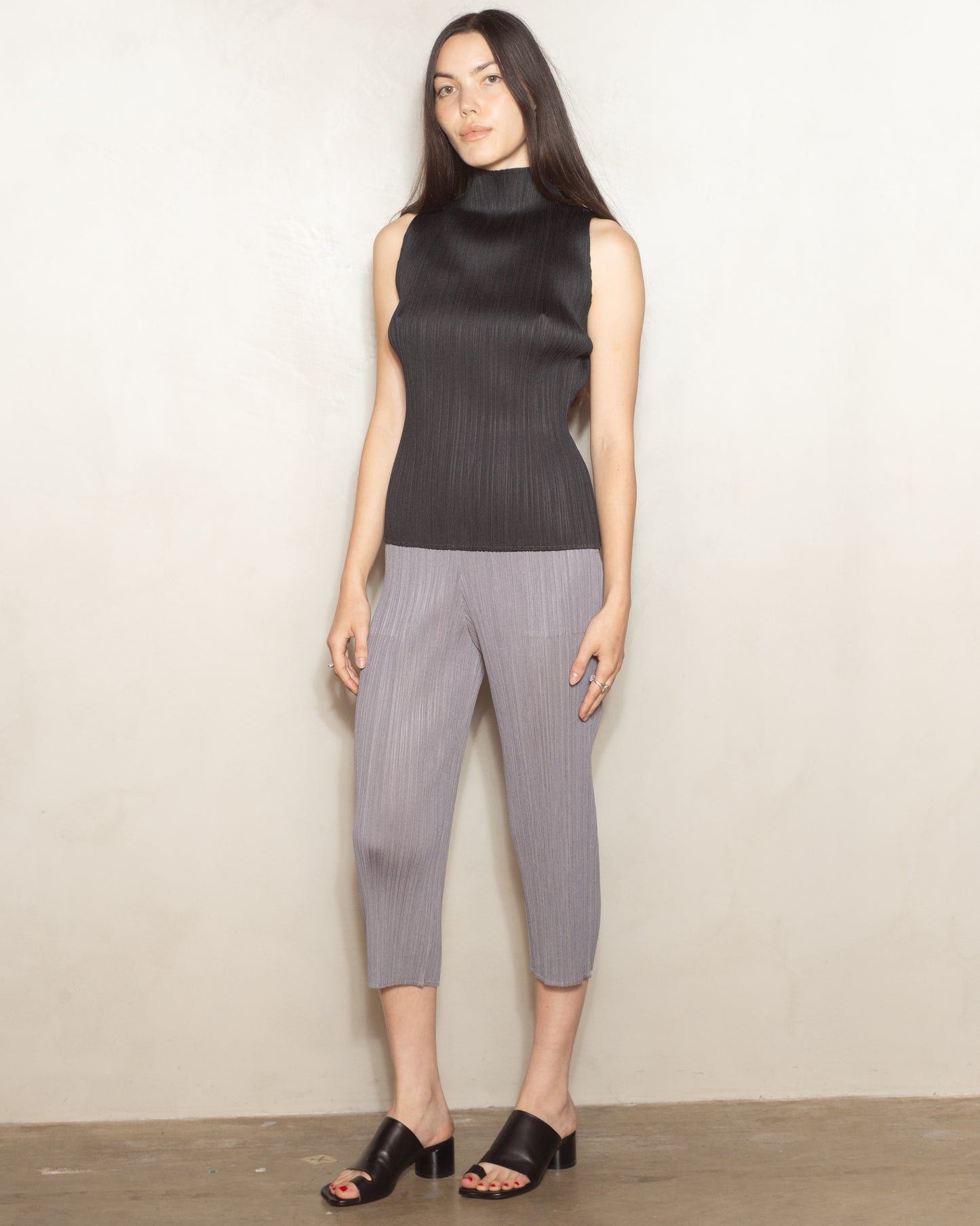 Grey Classic Basic Pant