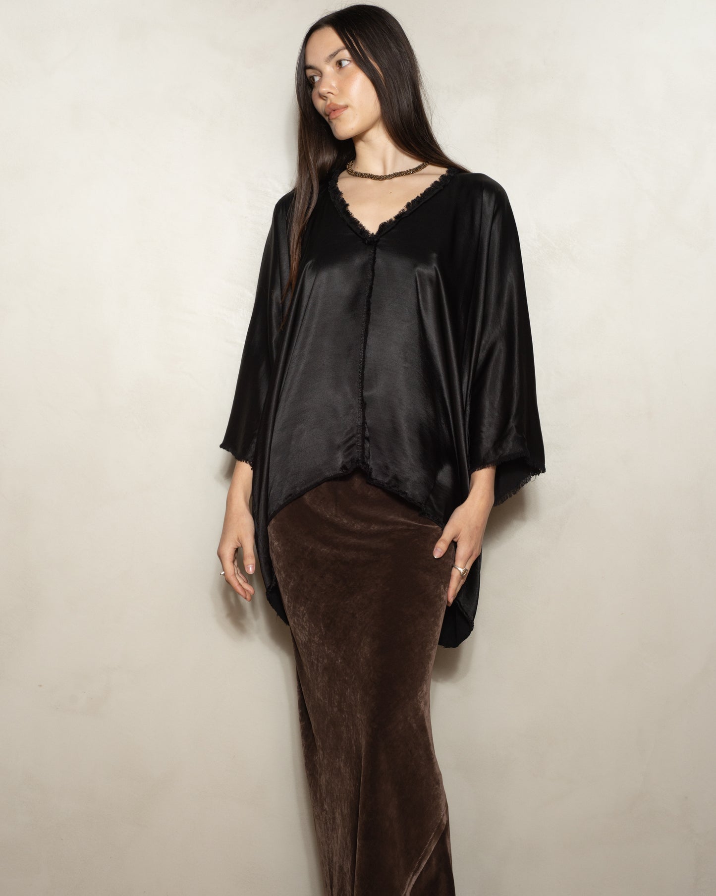 Black Classic Ingrid Blouse