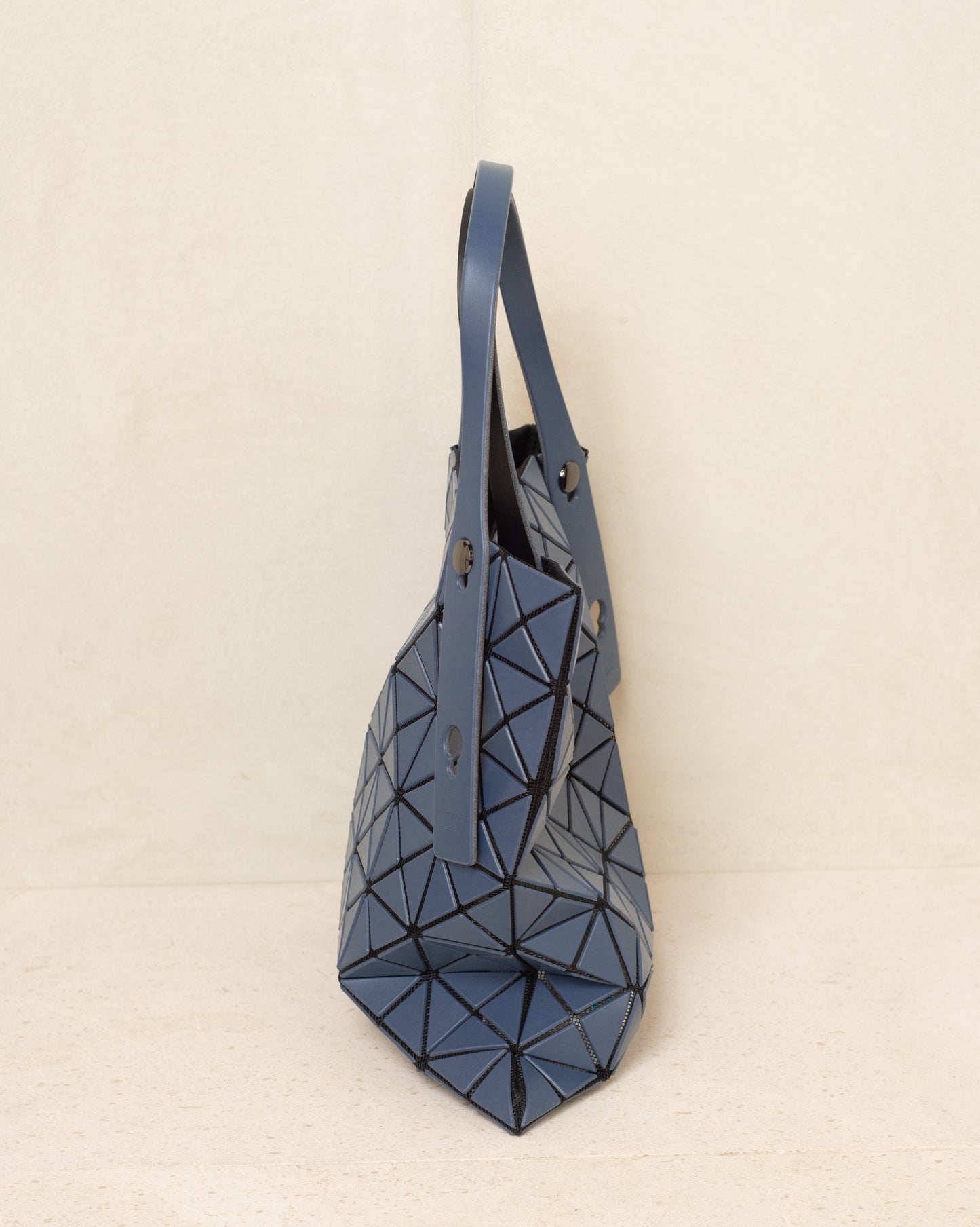 Dark Blue Prism Matte Tote Bag