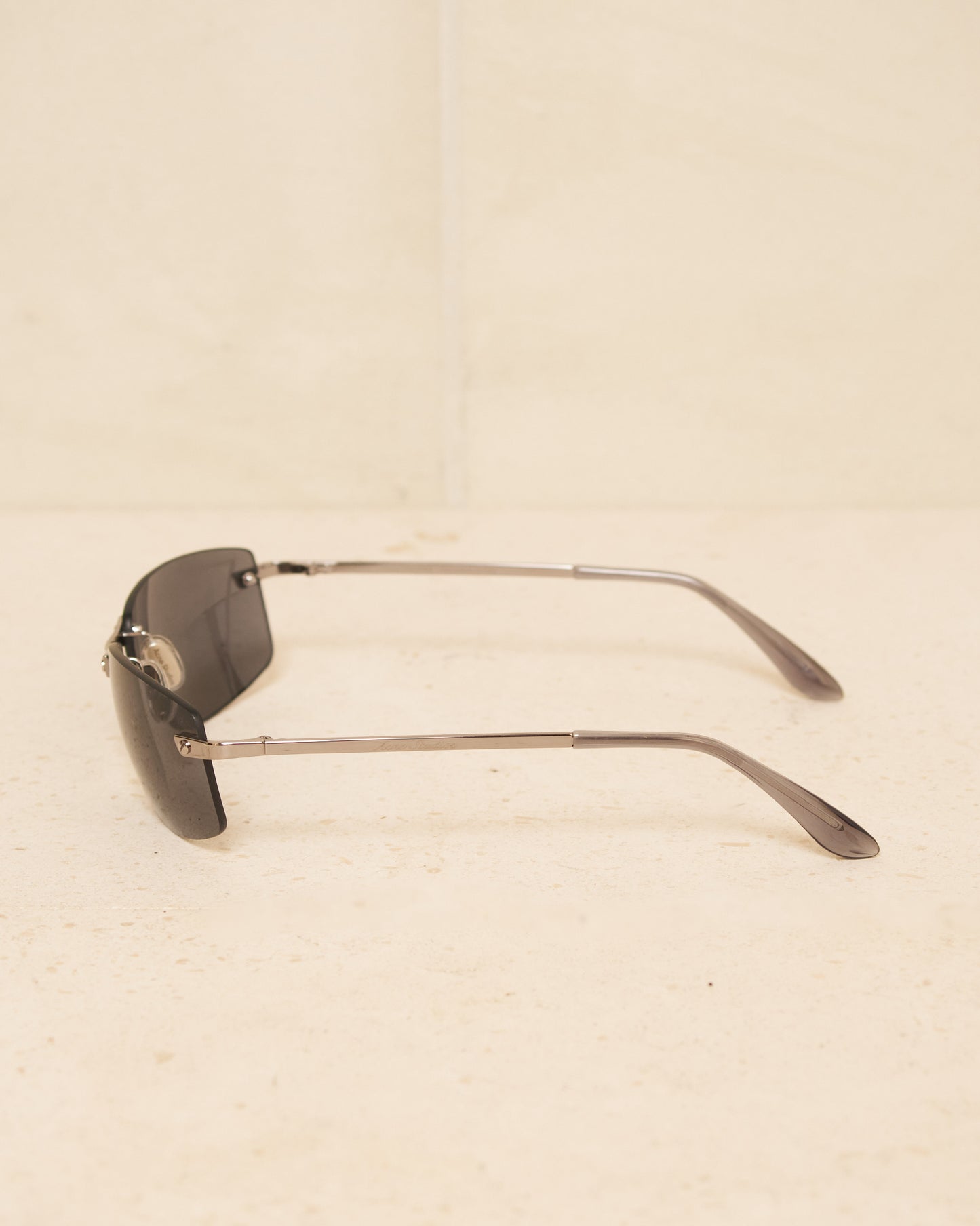 Black Frameless Sunglasses