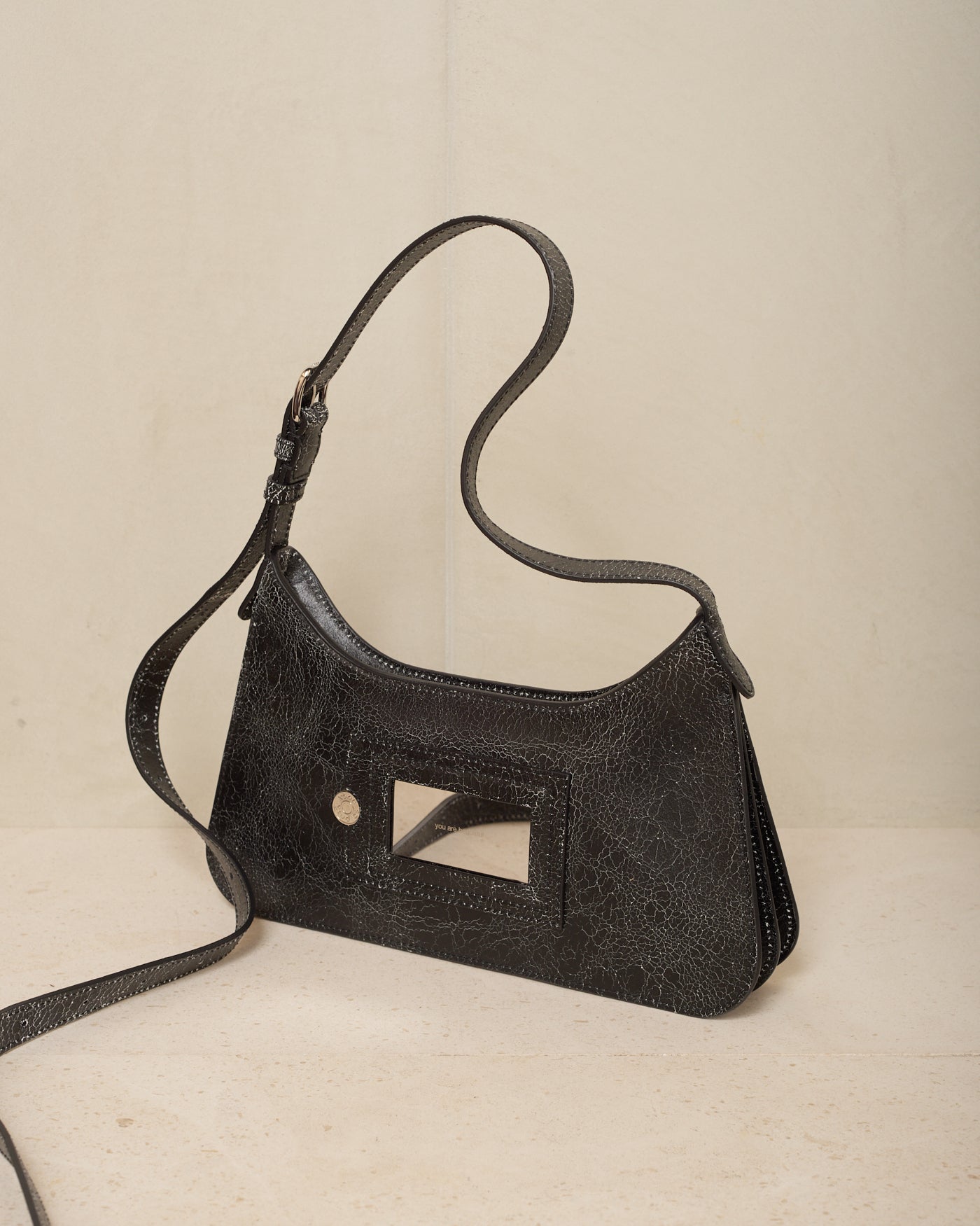 Black Platt Mini Shoulder Bag