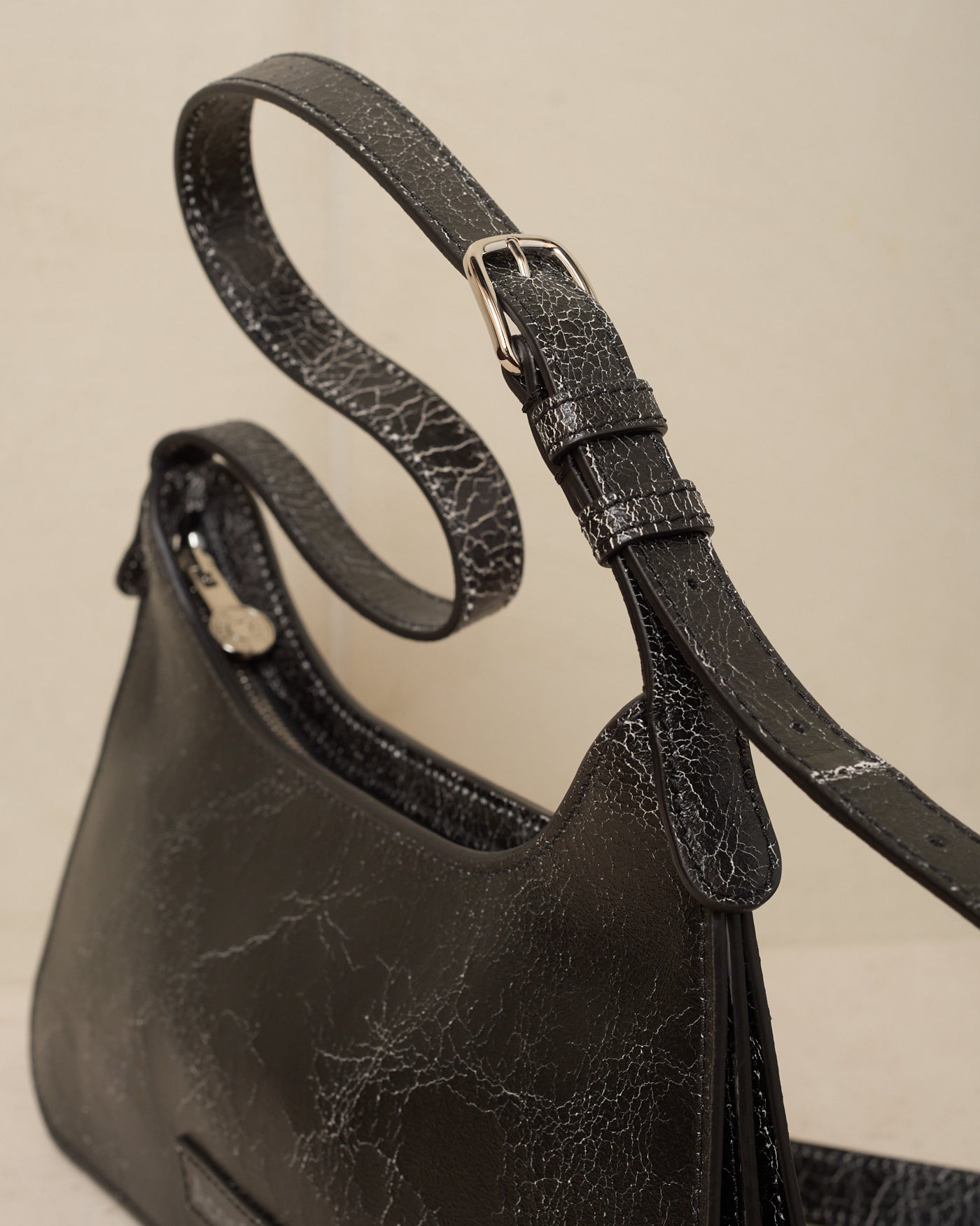 Black Platt Mini Shoulder Bag