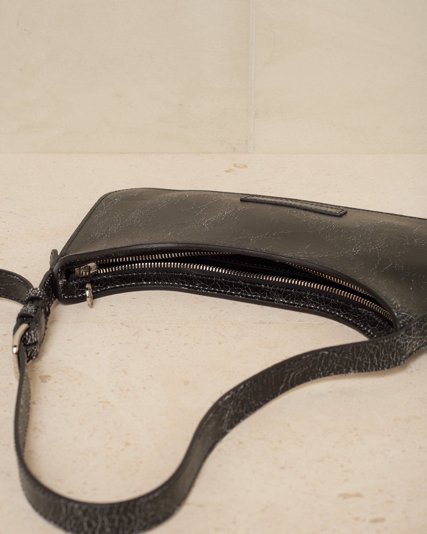 Black Platt Mini Shoulder Bag