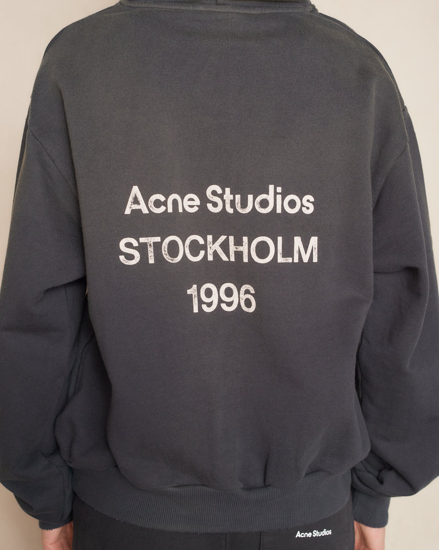 Black Hooded Stockholm Sweater