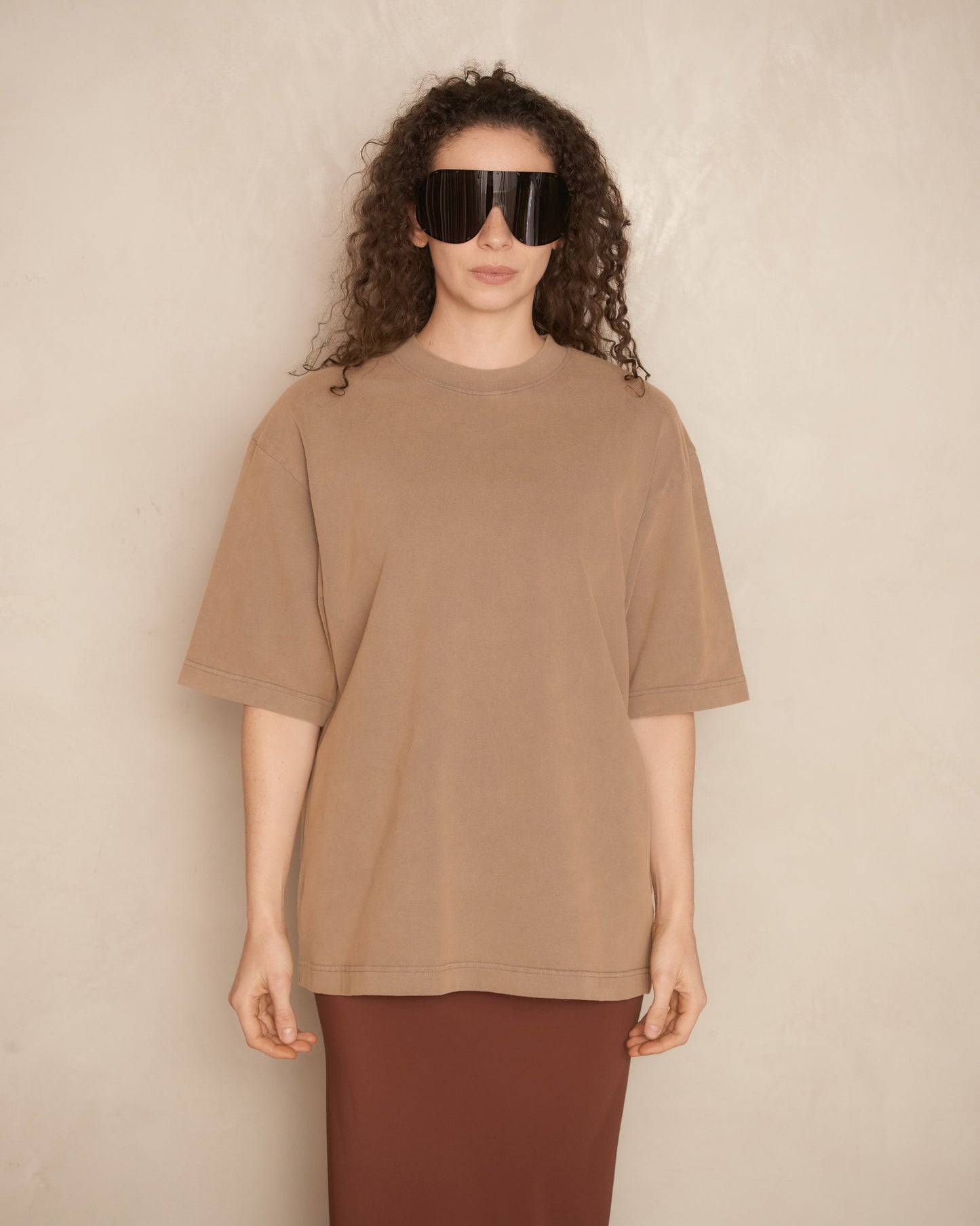 Taupe Brown T-Shirt