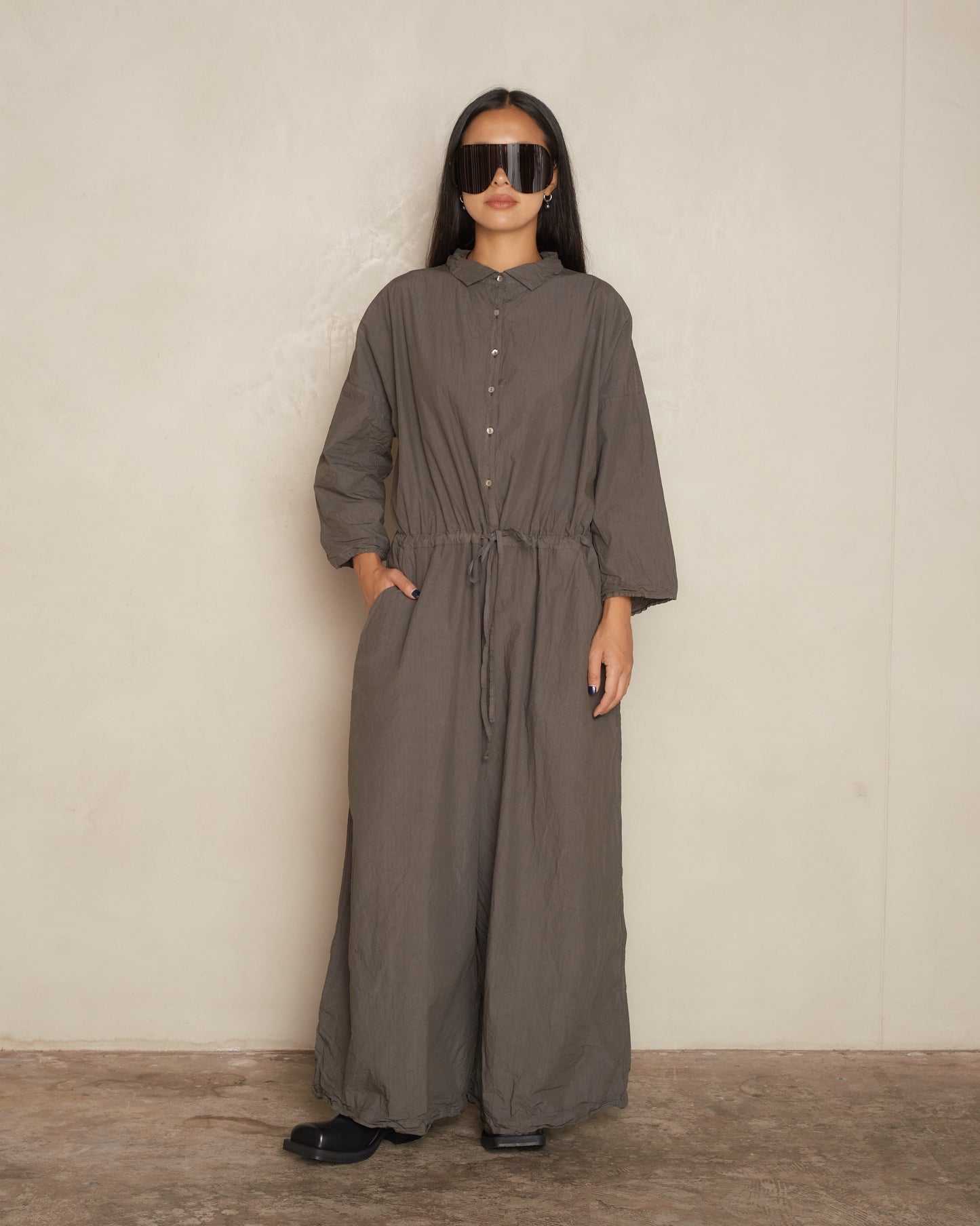 Anthracite Oversized Jumpsuit