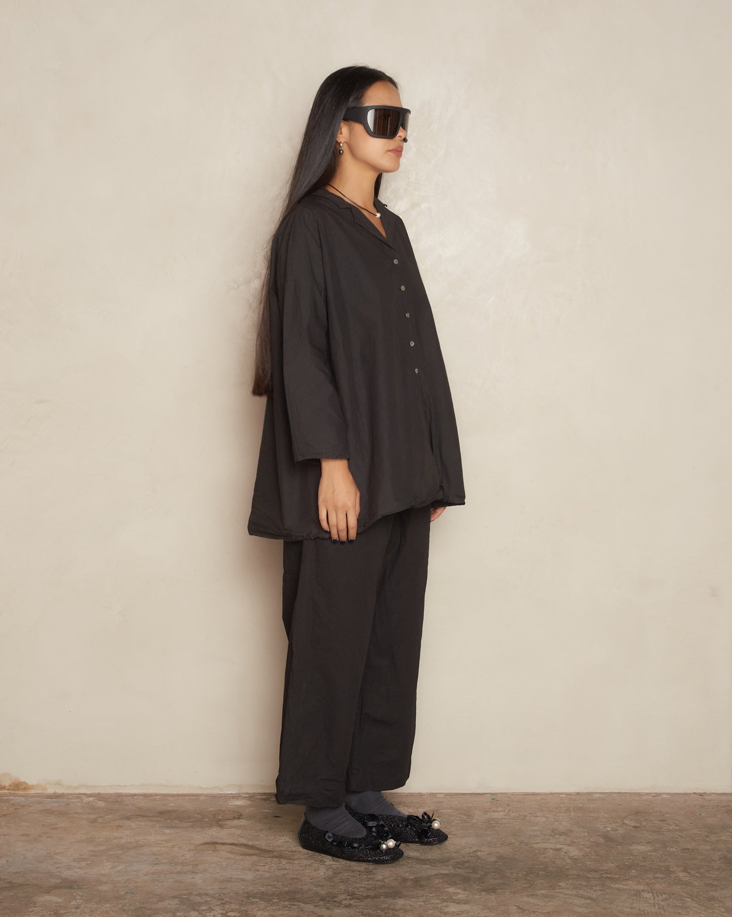 Black Loose Shirt – Dilettante