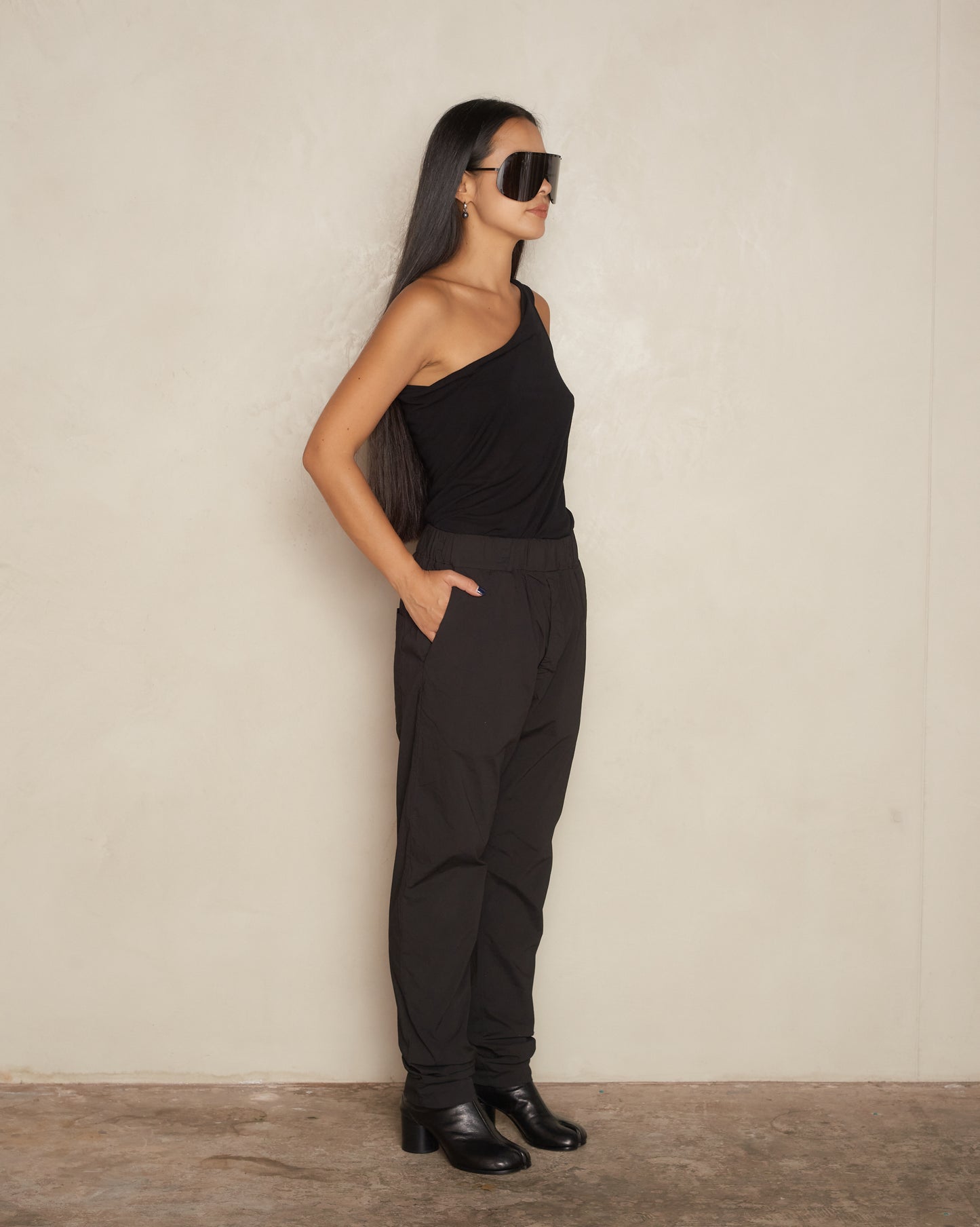 Black Slim Trousers