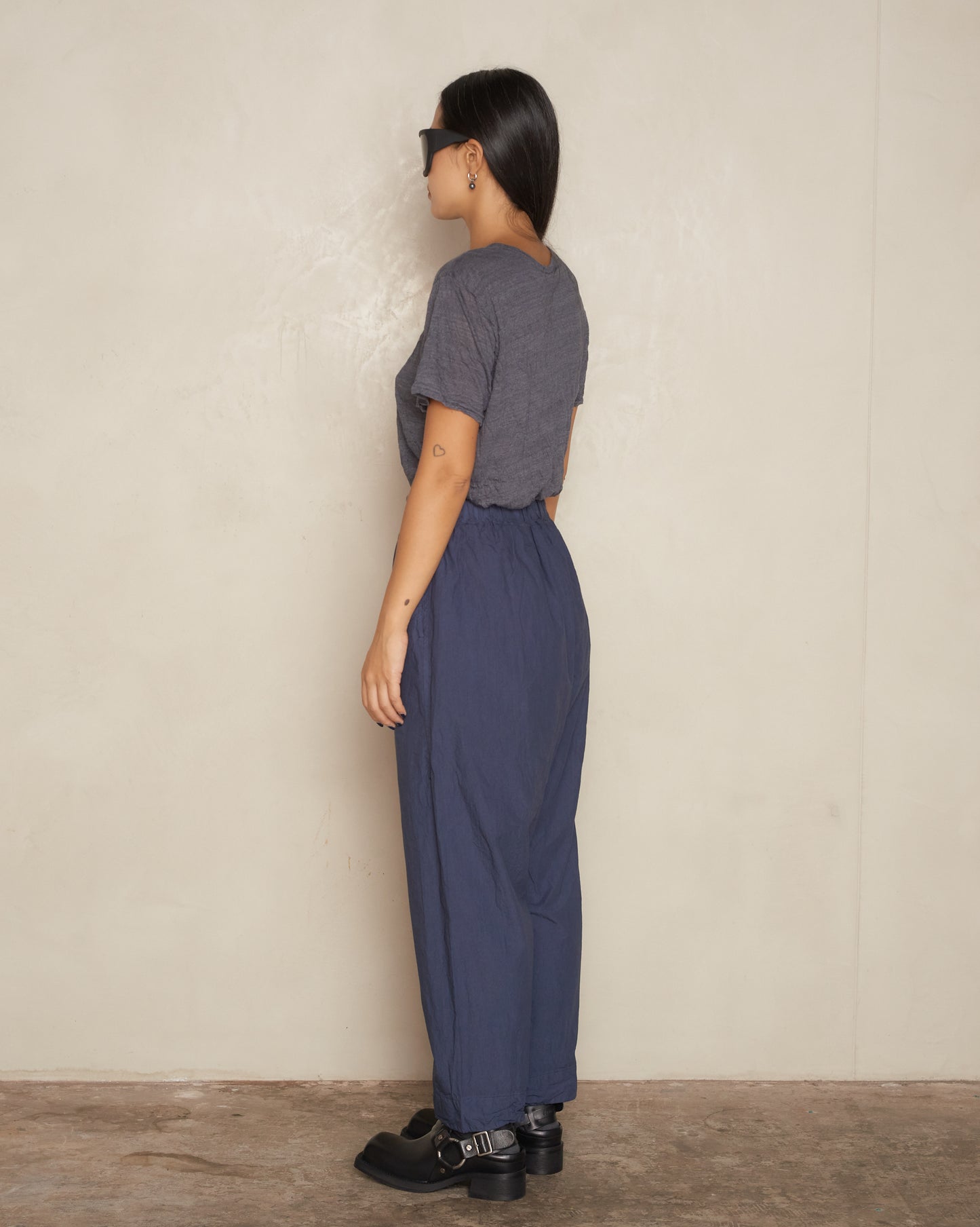 Navy Braghe Trousers