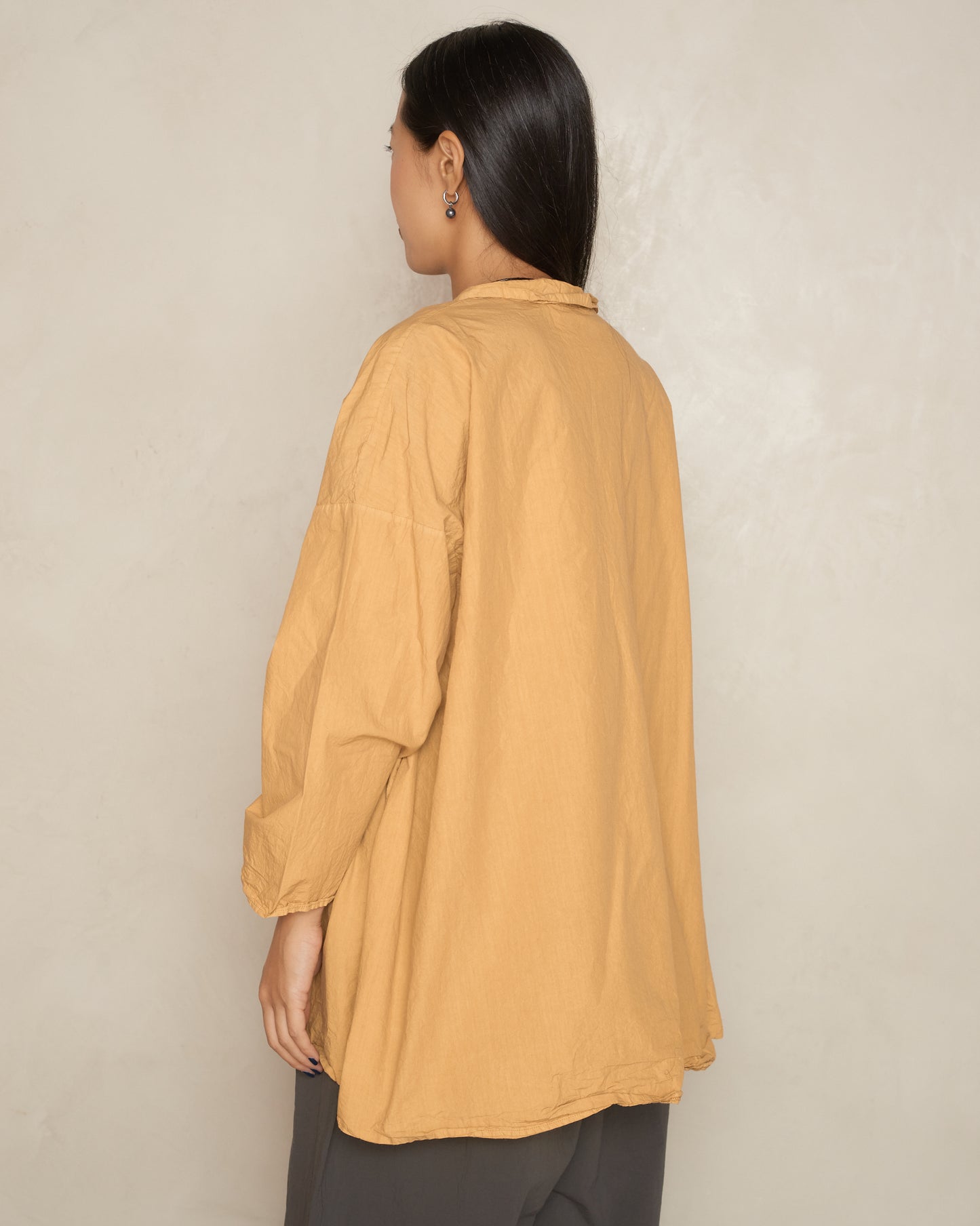 Sun Yellow Loose Shirt