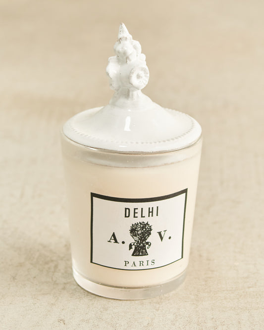 Delhi Candle & Bouquet Candle Top Gift Pack