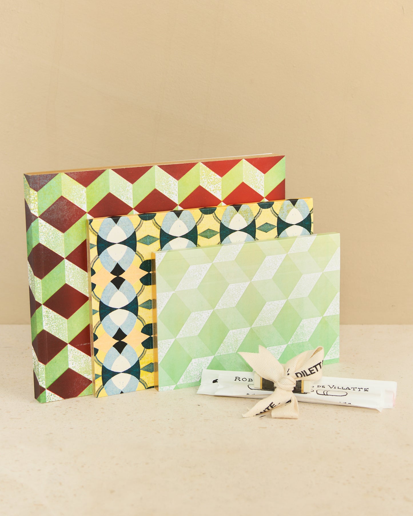 Set of 3 Notebooks & Pencil Gift Pack