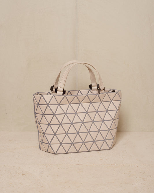 Beige Crystal Matte Bag