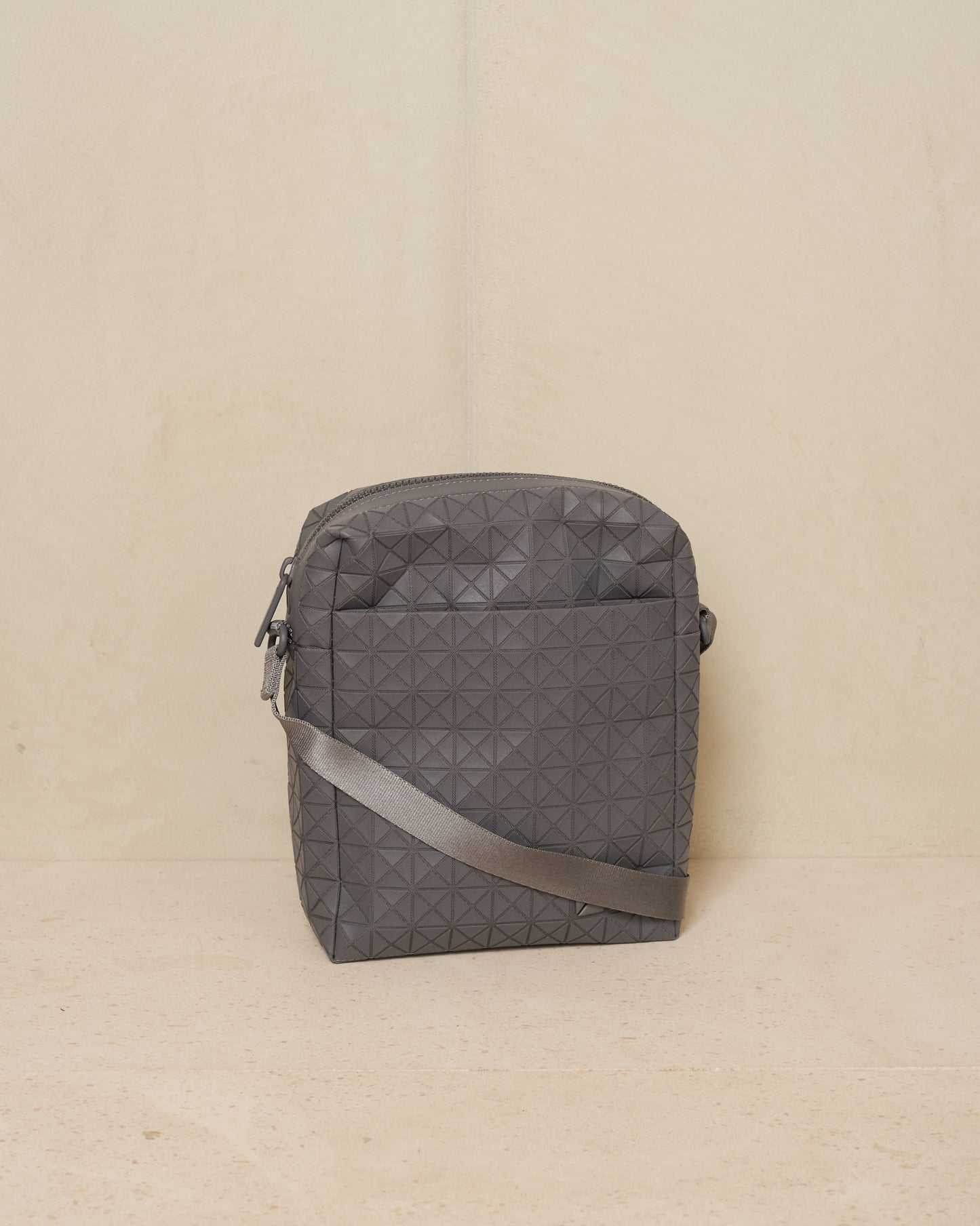 Grey Voyager One Tone Shoulder Bag