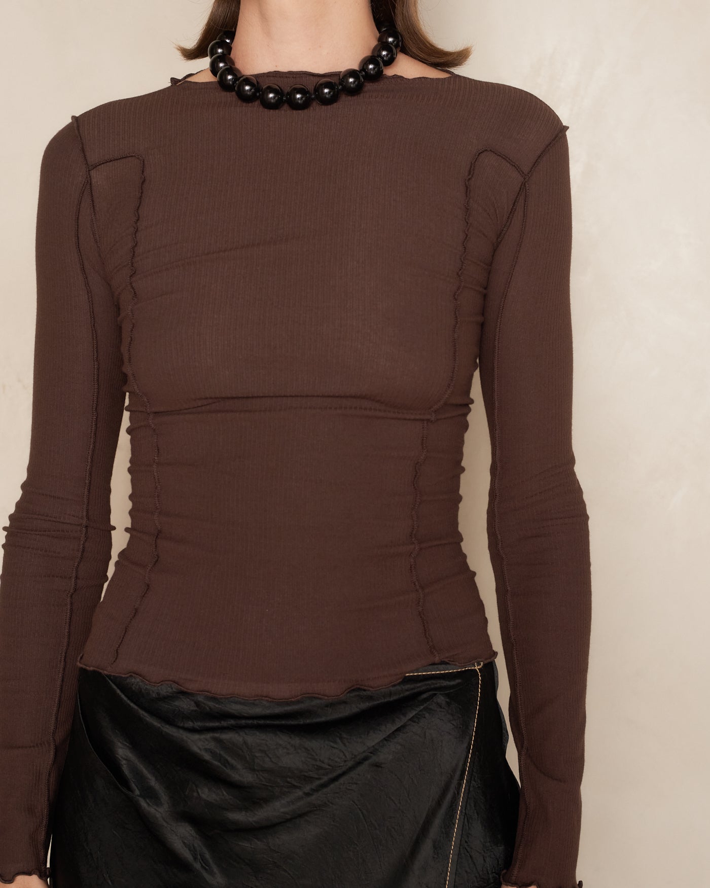 Brown Tactile Omato Longsleeve