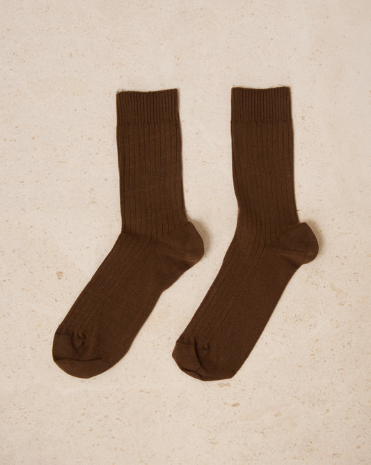 Ocular Cotton Rib Socks