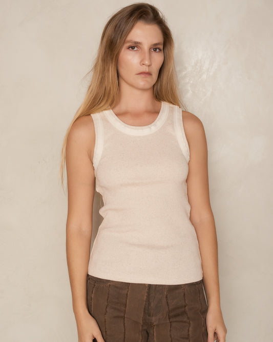 Undyed Hemp Supple Tank