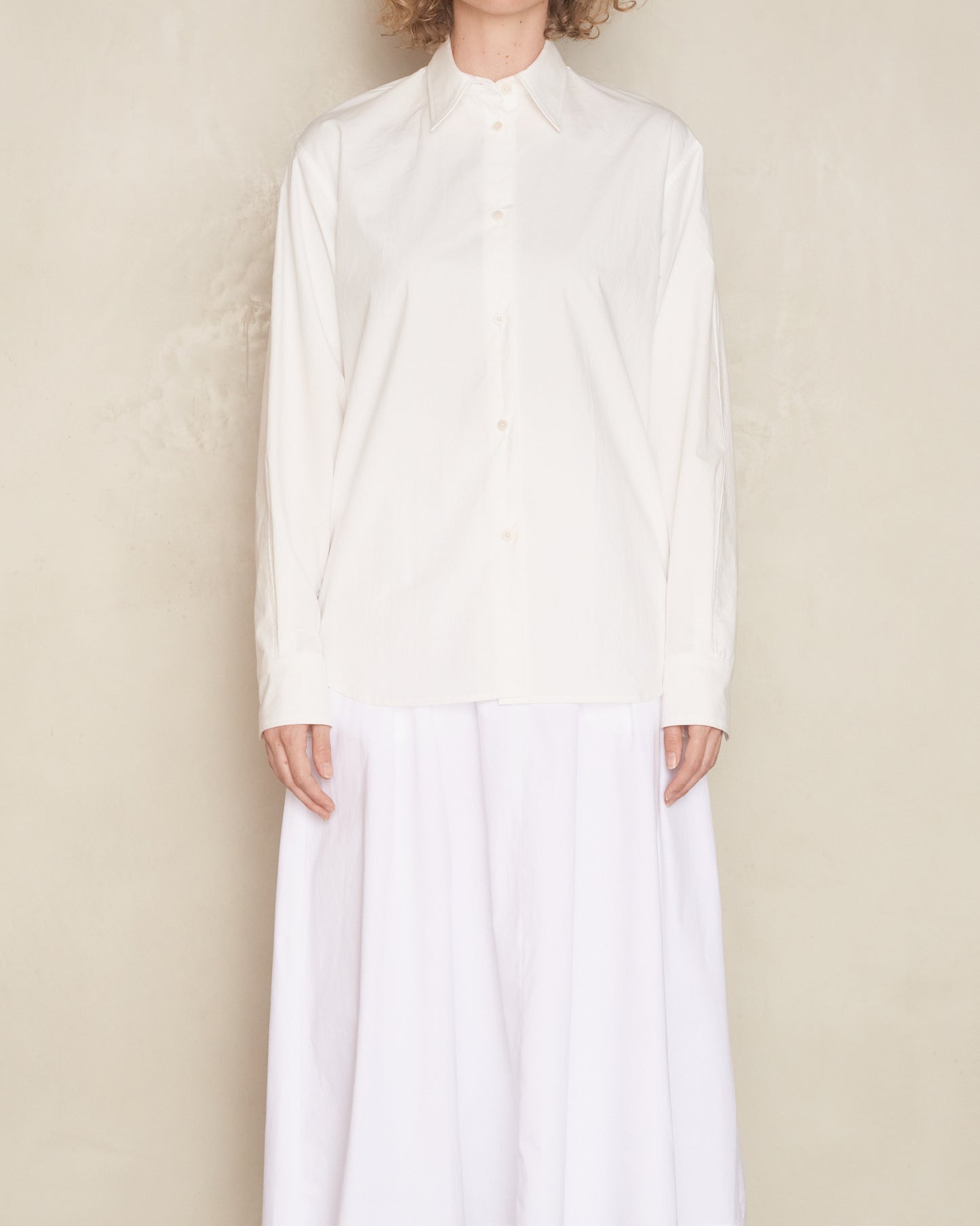 White Linear Shirt