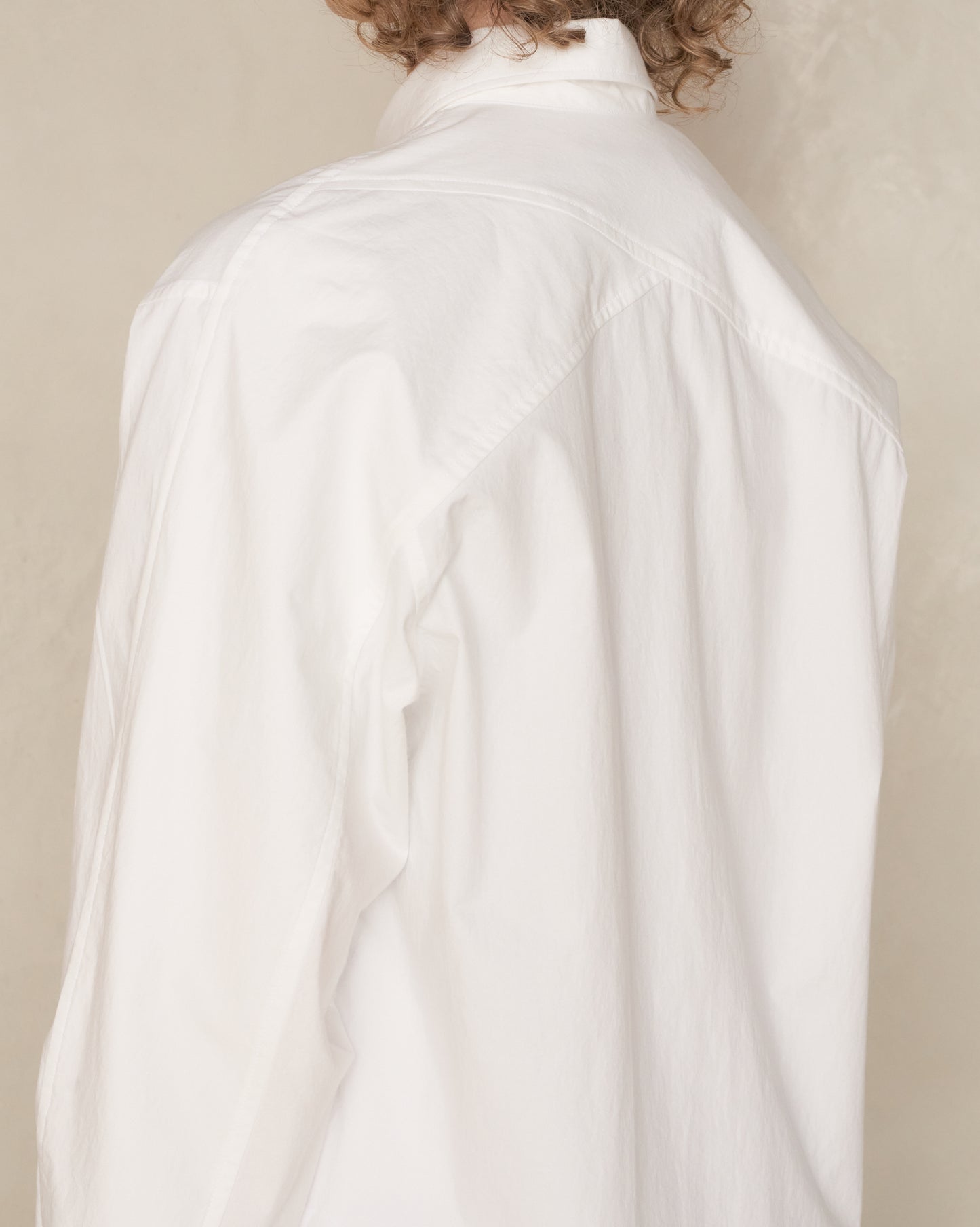 White Linear Shirt