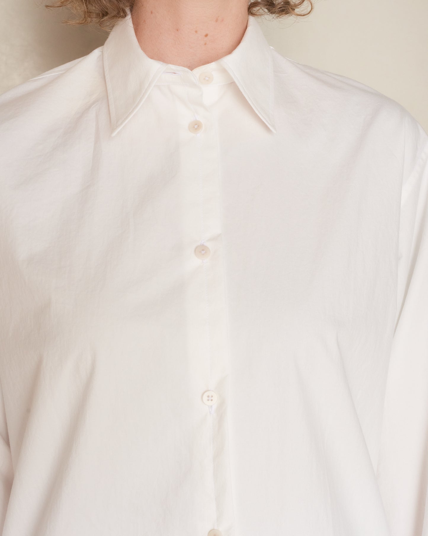 White Linear Shirt