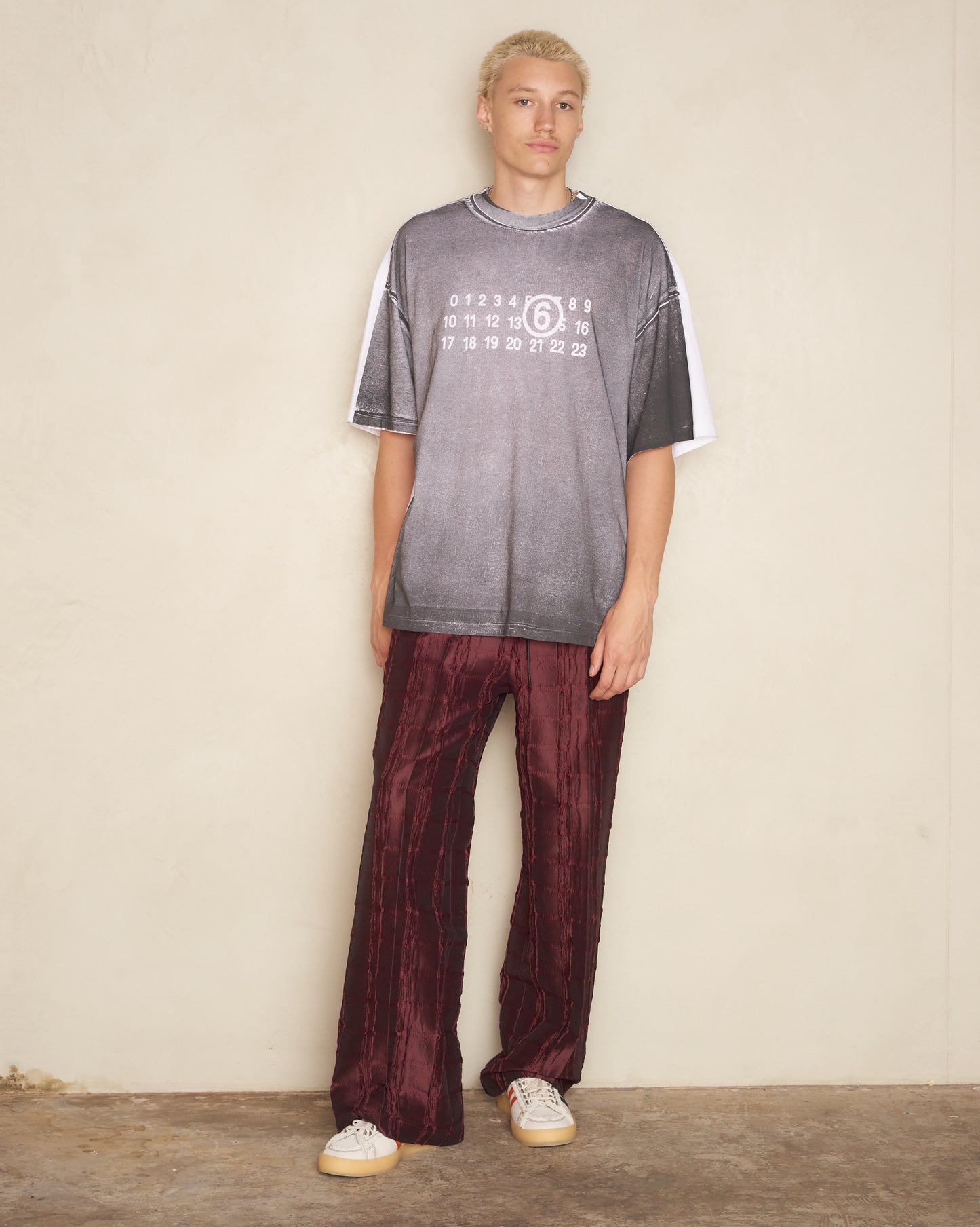 Bordeuax Picai Jacquard  Trousers